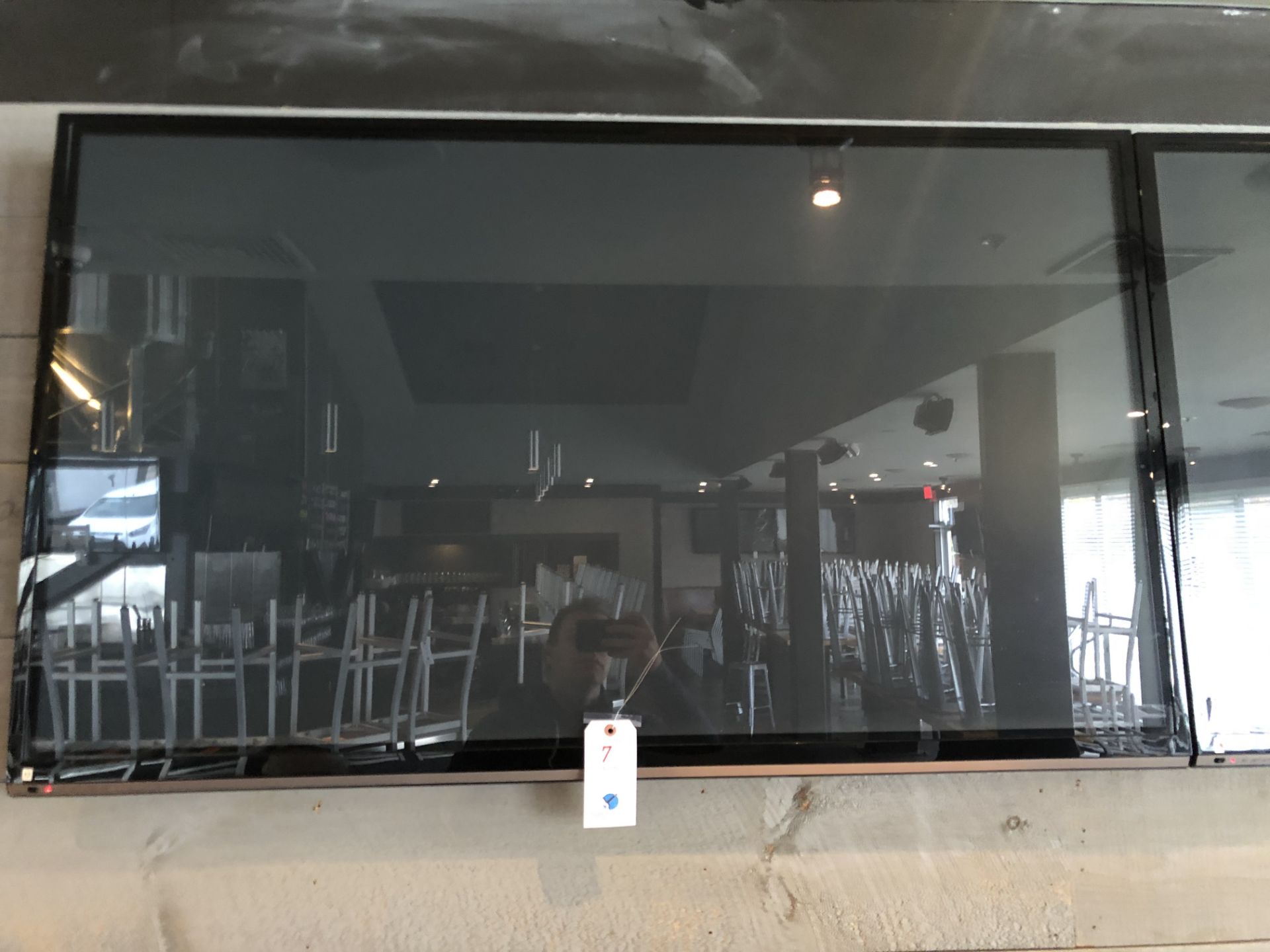 LG 62" Wall Mounted Flat Panel TV