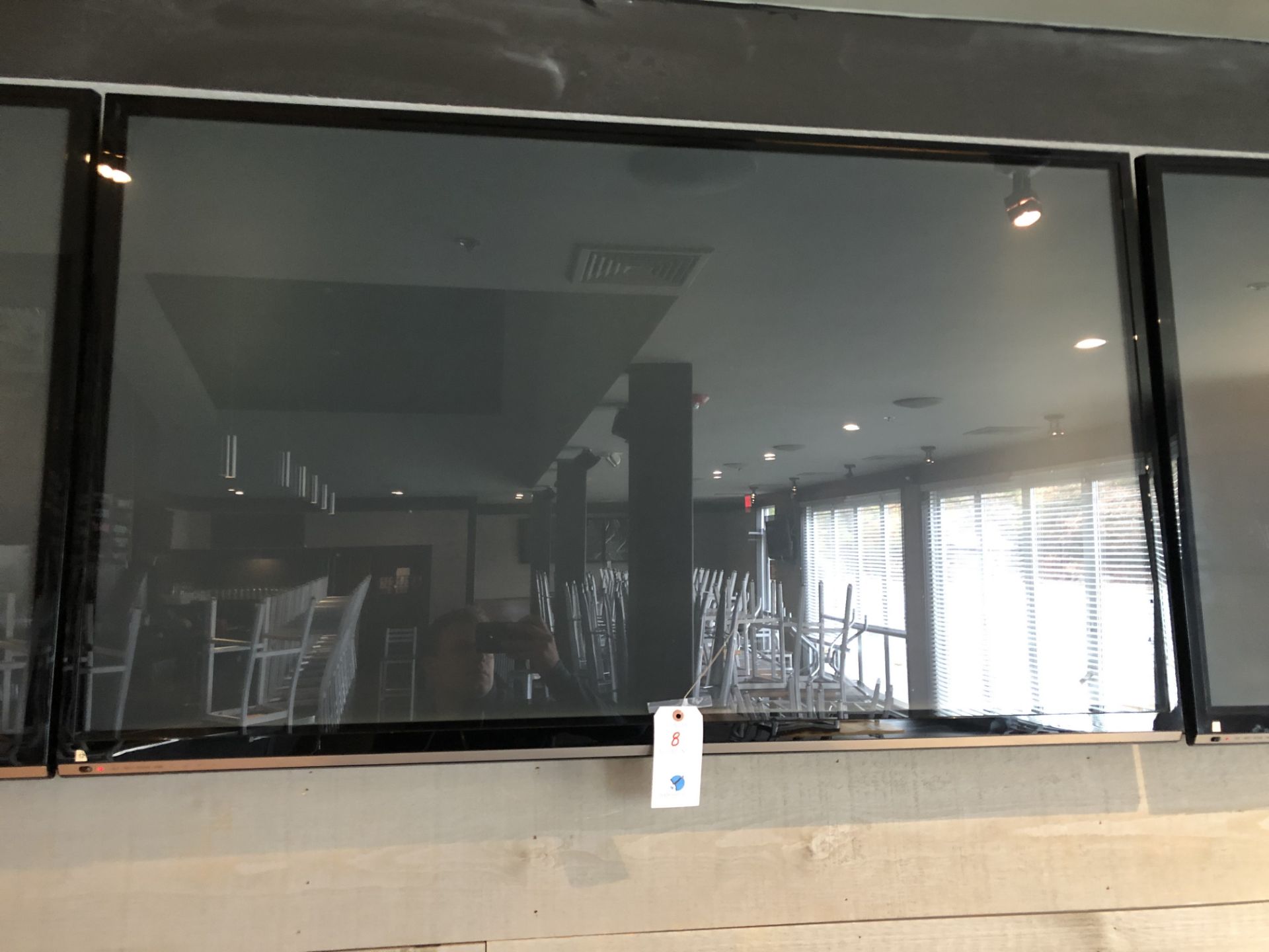 LG 62" Wall Mounted Flat Panel TV