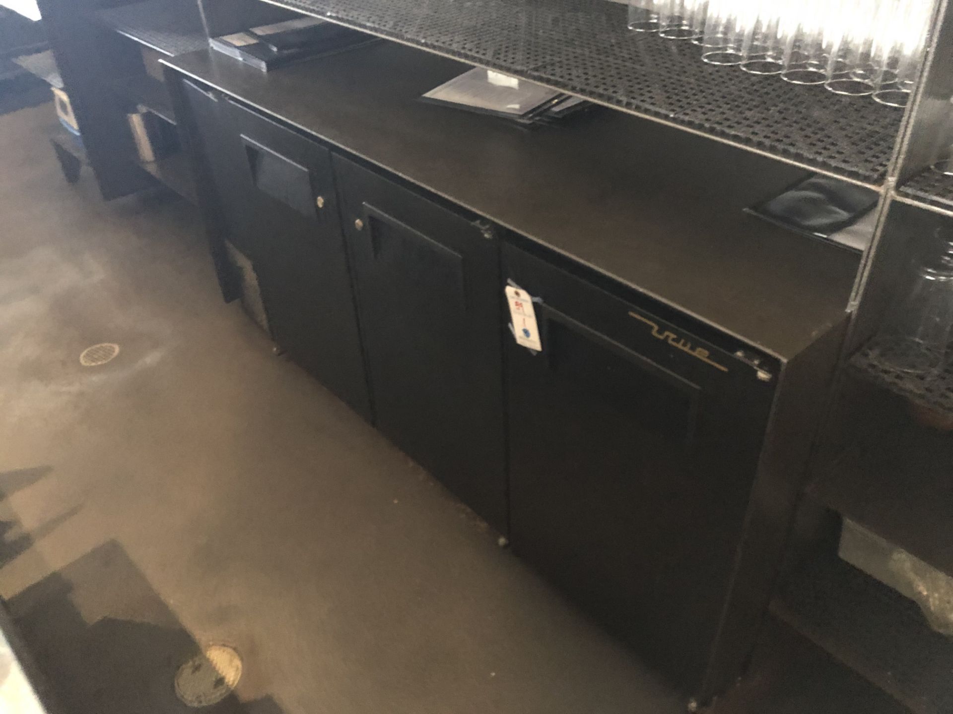 True #TBB-24GAL-72 72" 3 Door SS/SC Back Bar Refrigerated Base Unit - Image 2 of 2