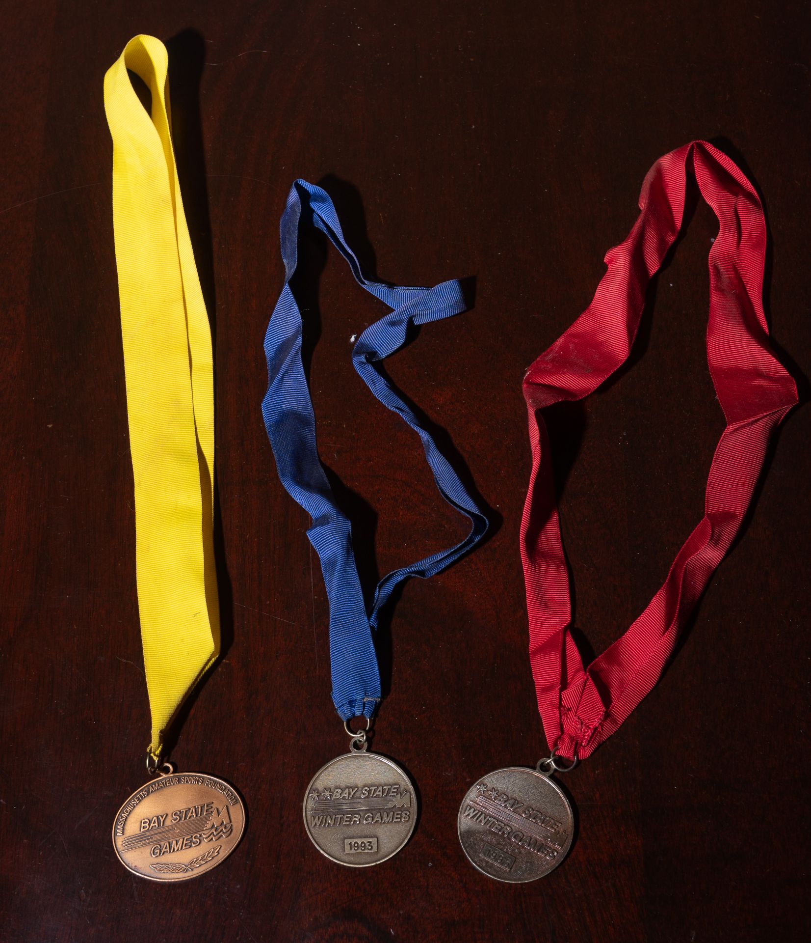 (3) Asst. Baystate Game Medals