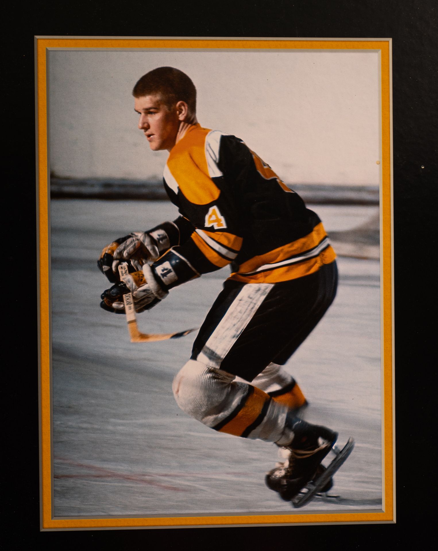 Bobby Orr Bruins #4 Photo, 20"x16"