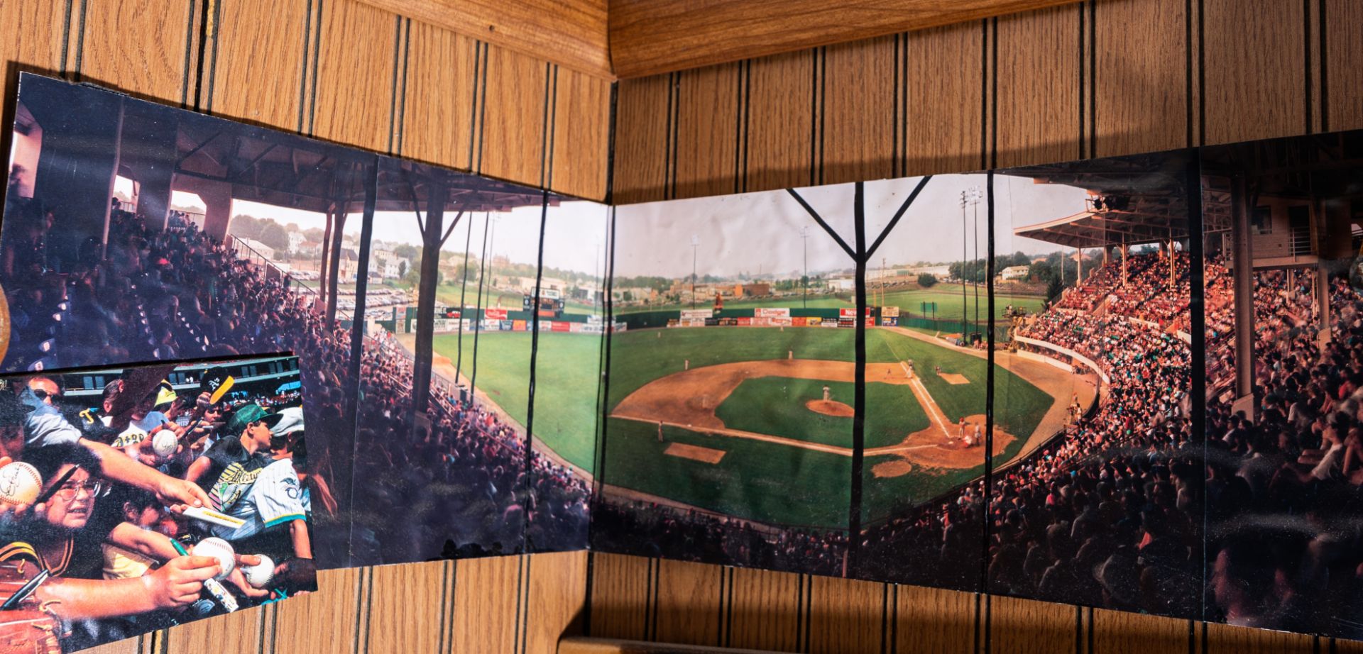 Fenway Park Panorama View, Approx. 30"x9"
