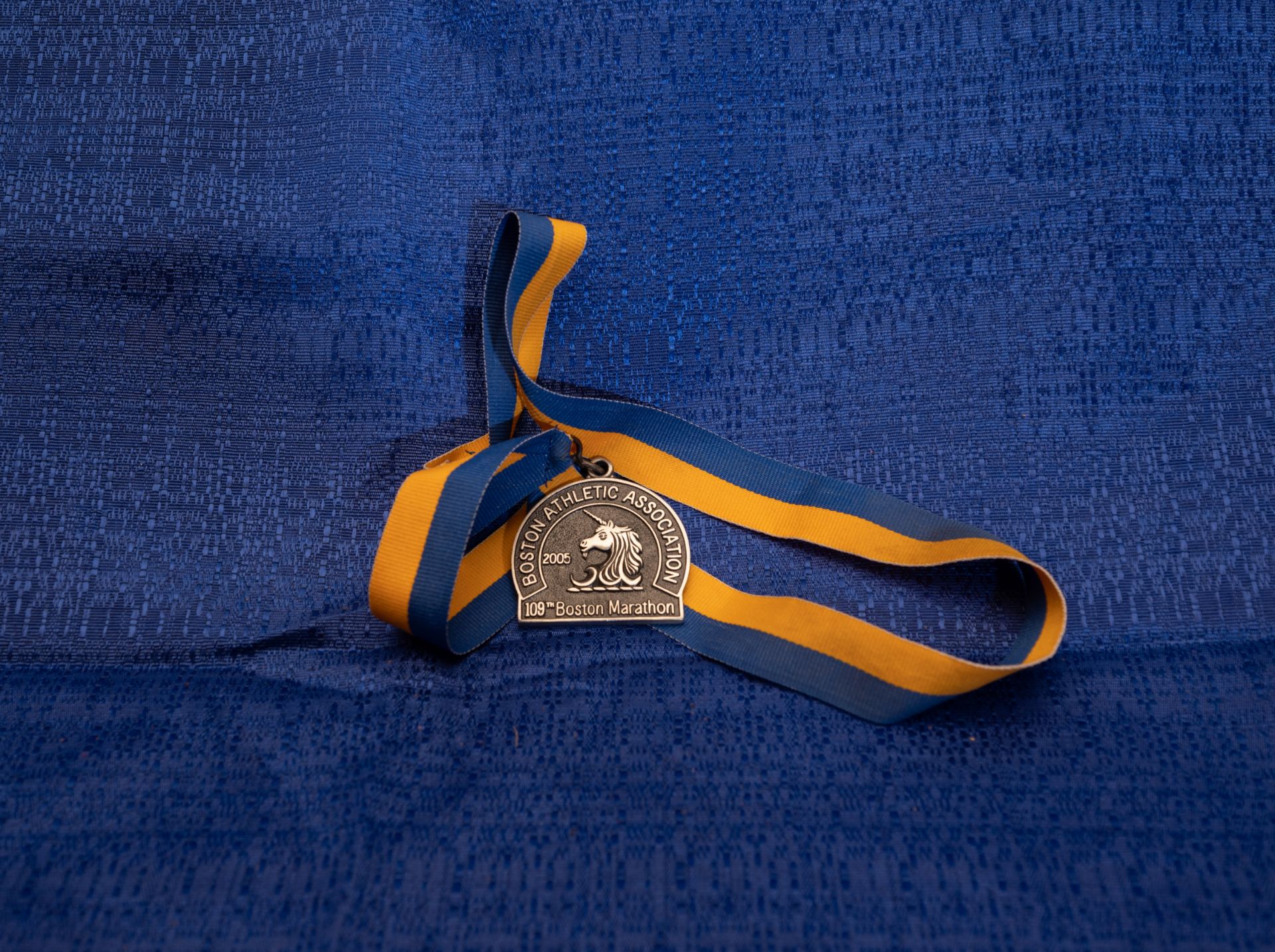 2005 BAA 109th Boston Marathon Medal