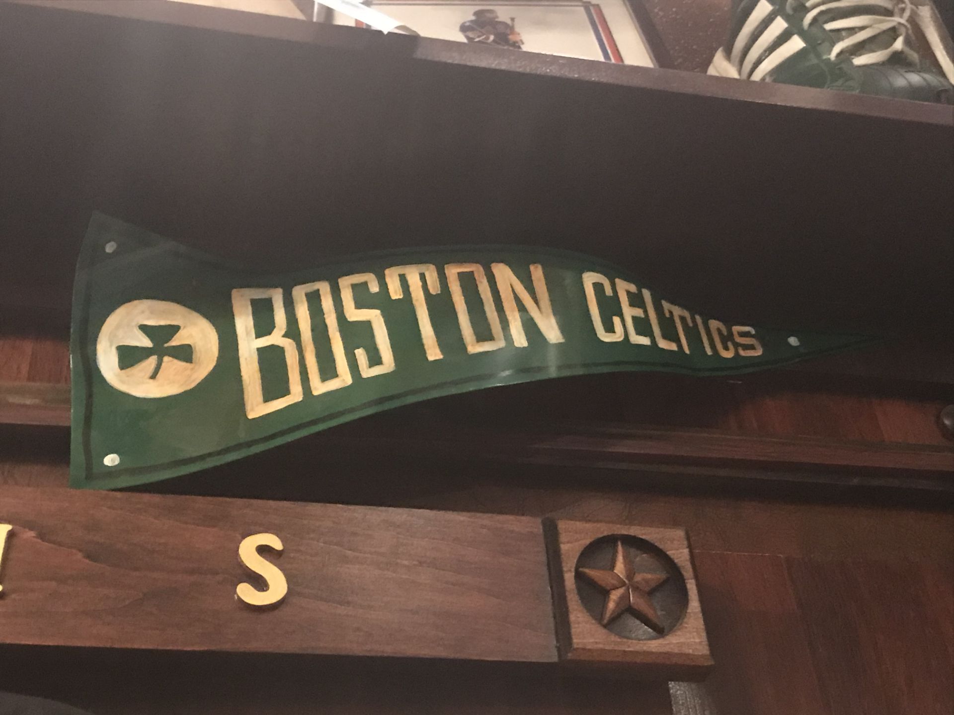 Metal Crafted Boston Celtics Banner