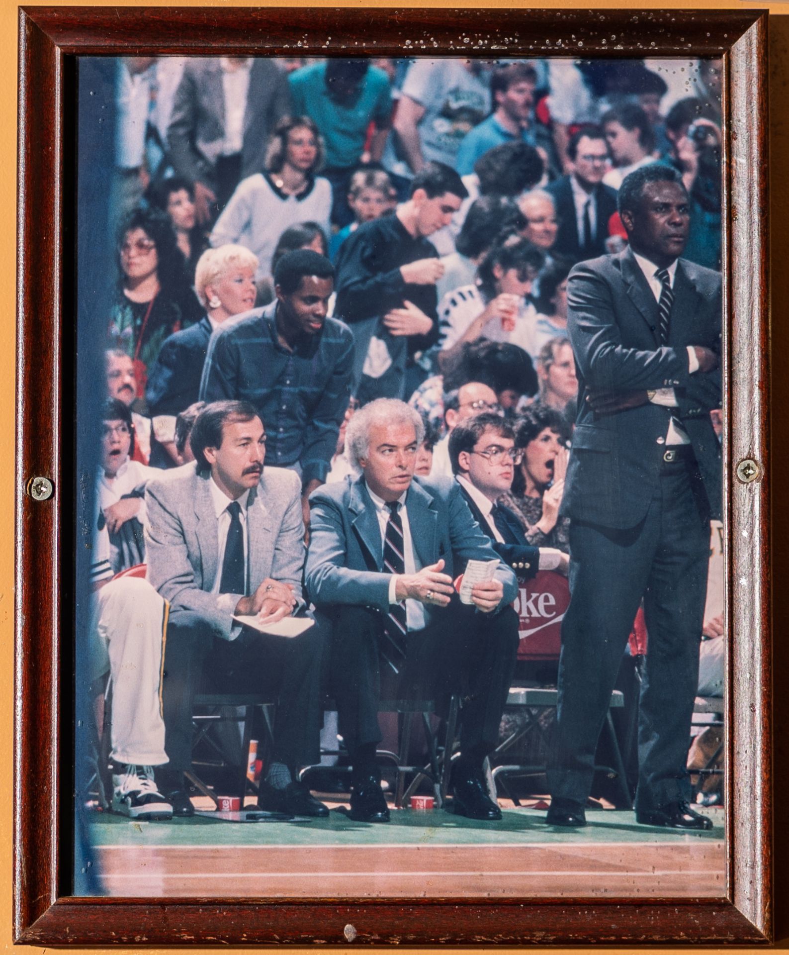 Celtics Ford, Rogers, Jones, and Jennings Framed Photo 12"x15"