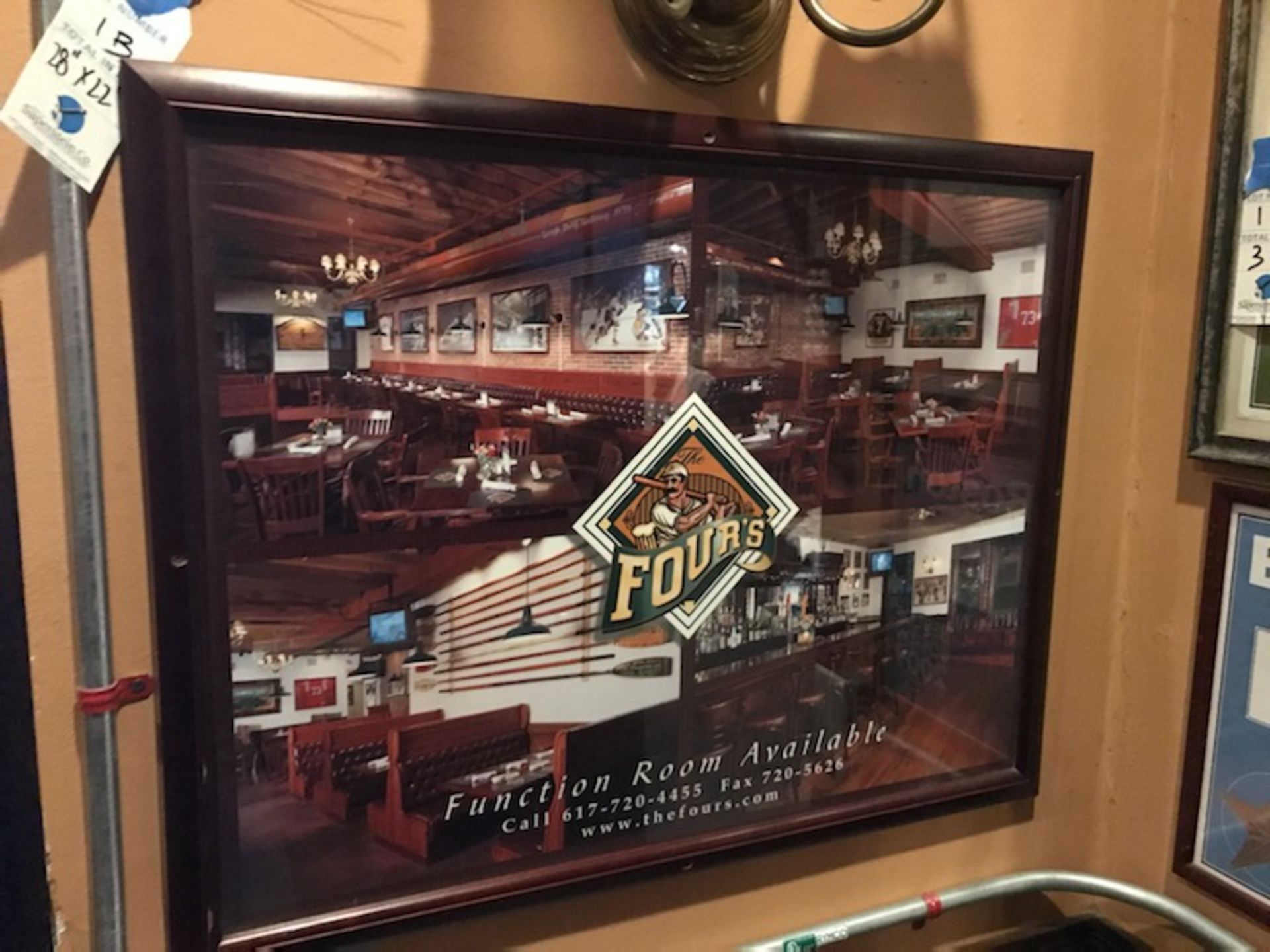 The Four's Function Room Framed Poster - 28" x 22"