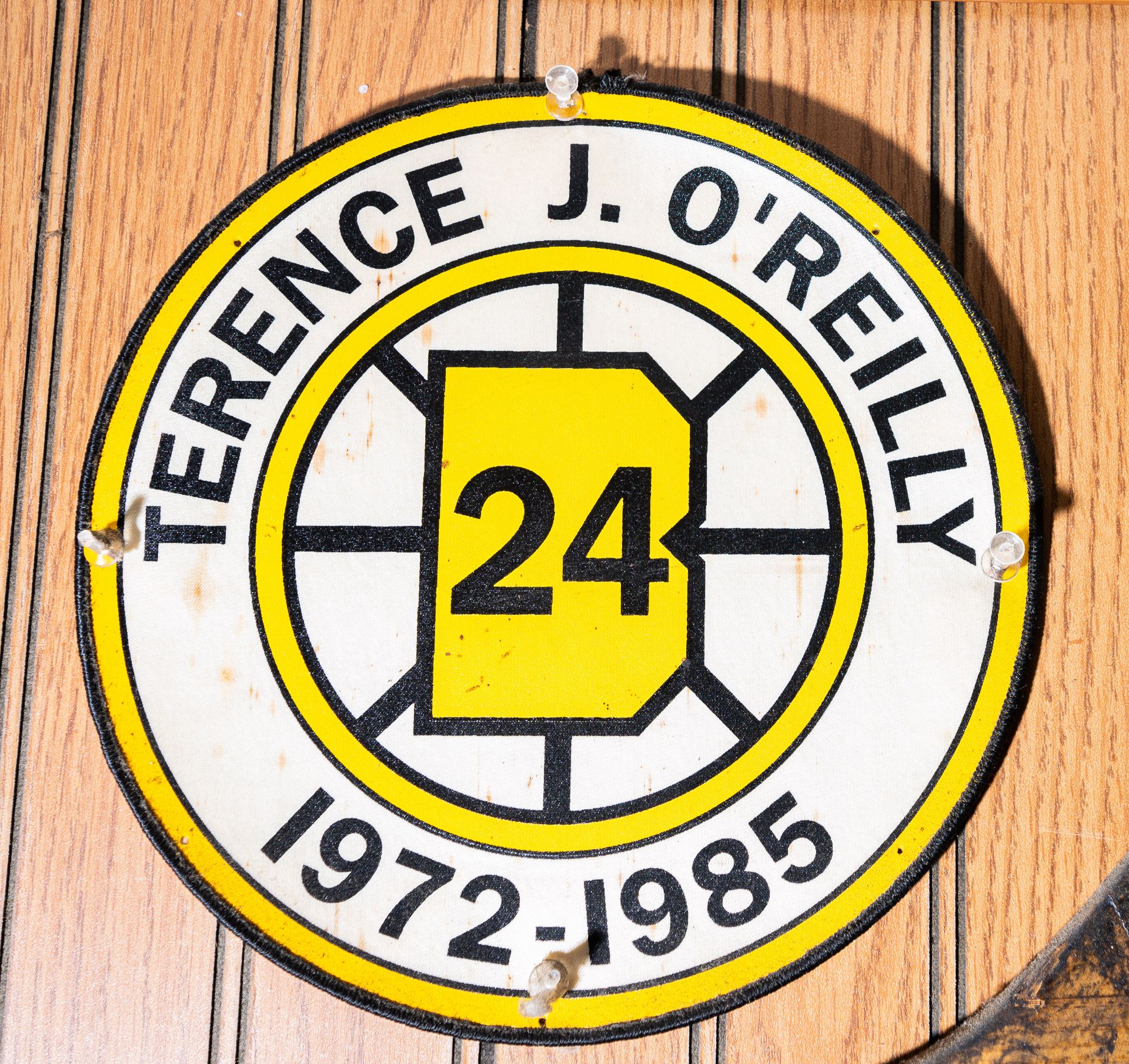 Terrence J O'Reilly, HOF Memento Patch, 8"