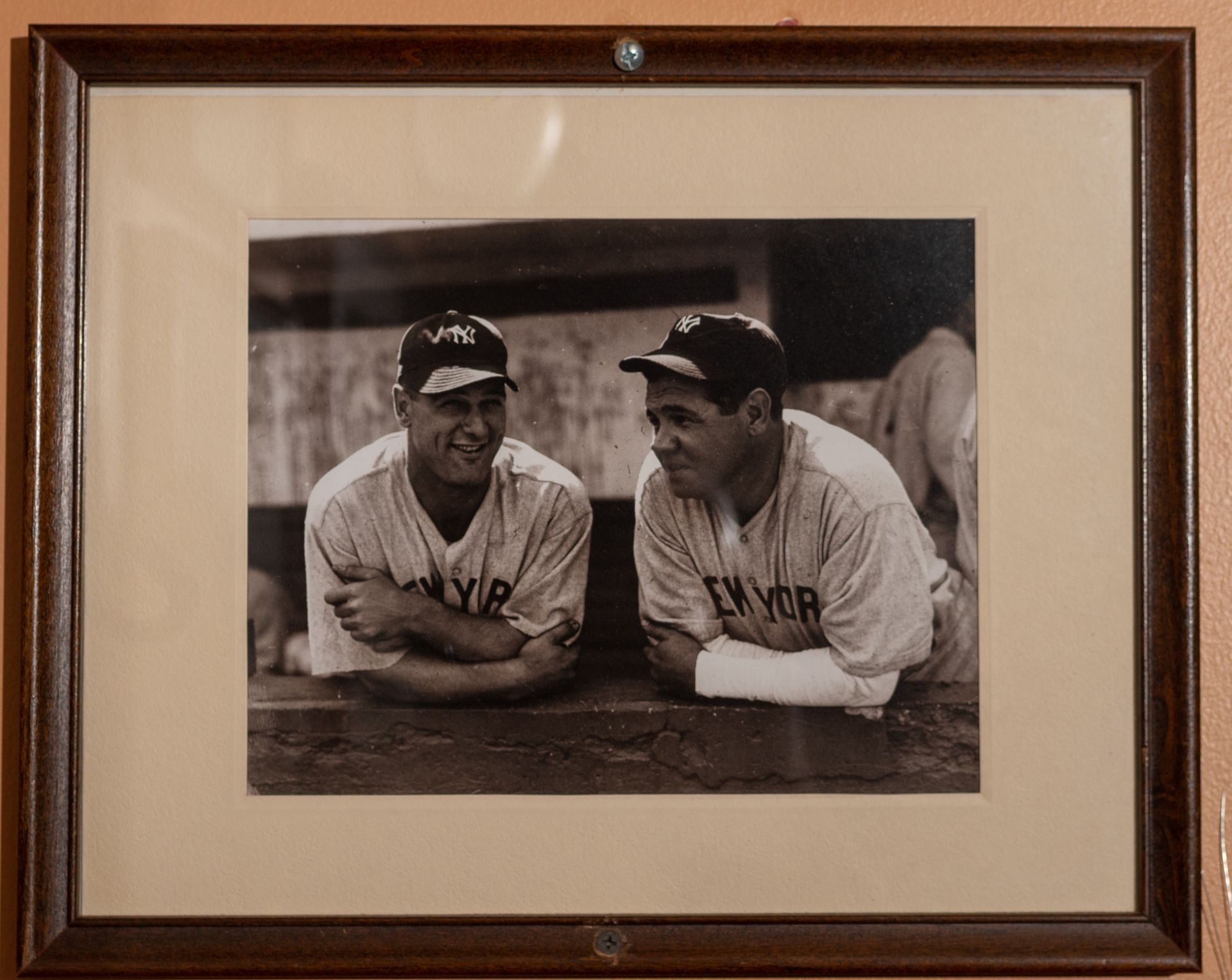 Lou Gehrig Framed Photo 15"x12"