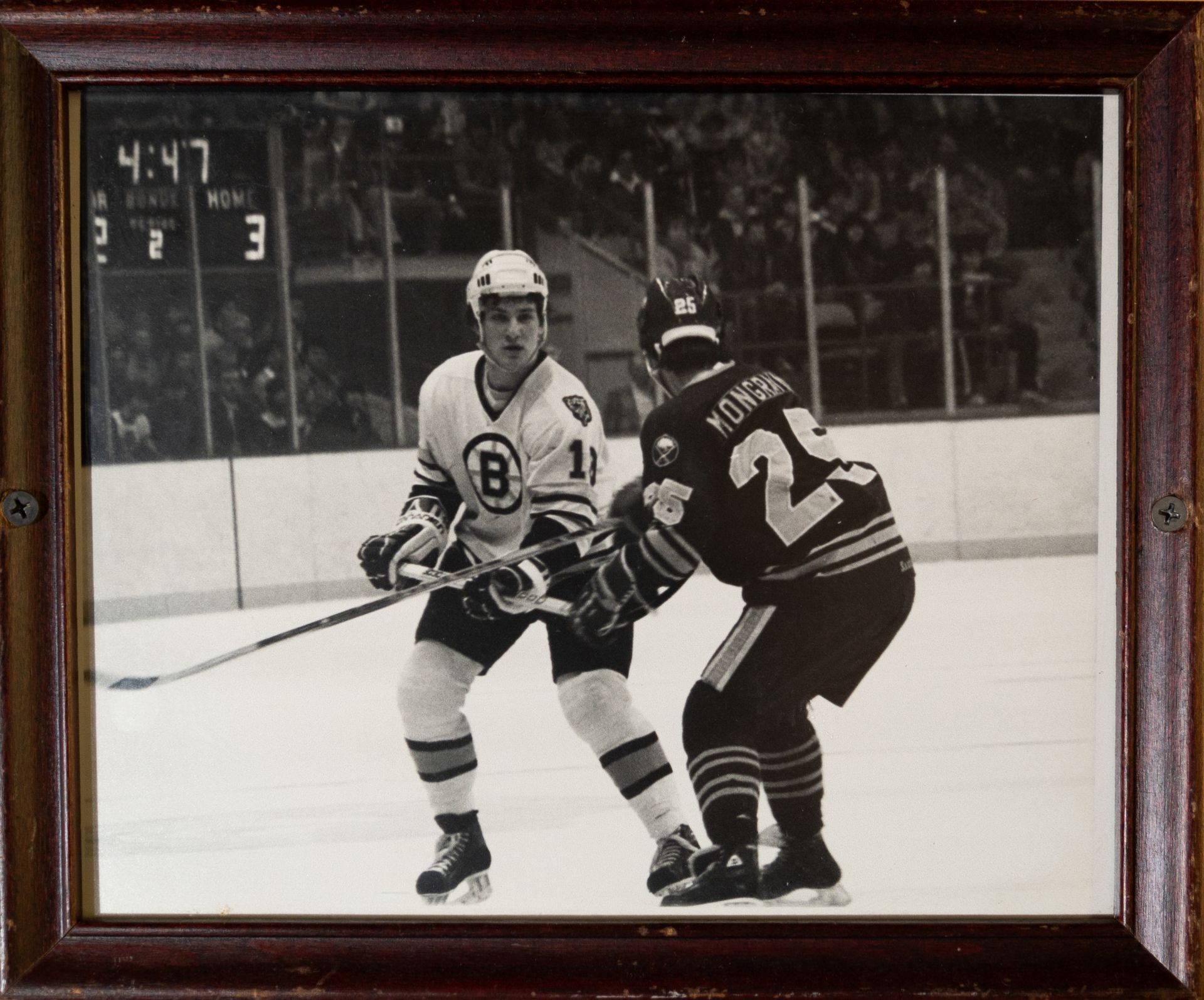 Bruins Game Framed Photo 11"x9"