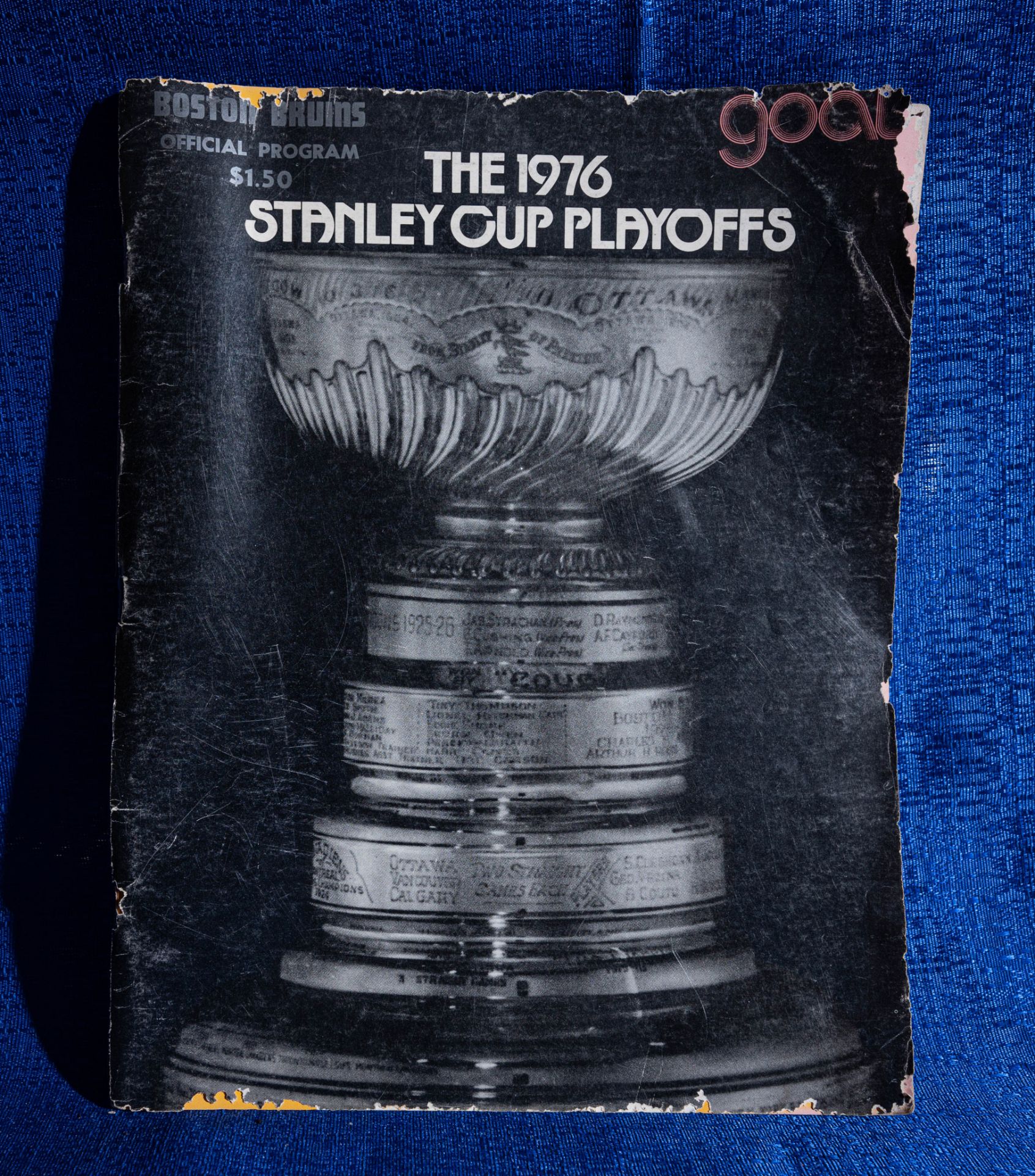 Boston Bruins 1976 Stanley Cup Program