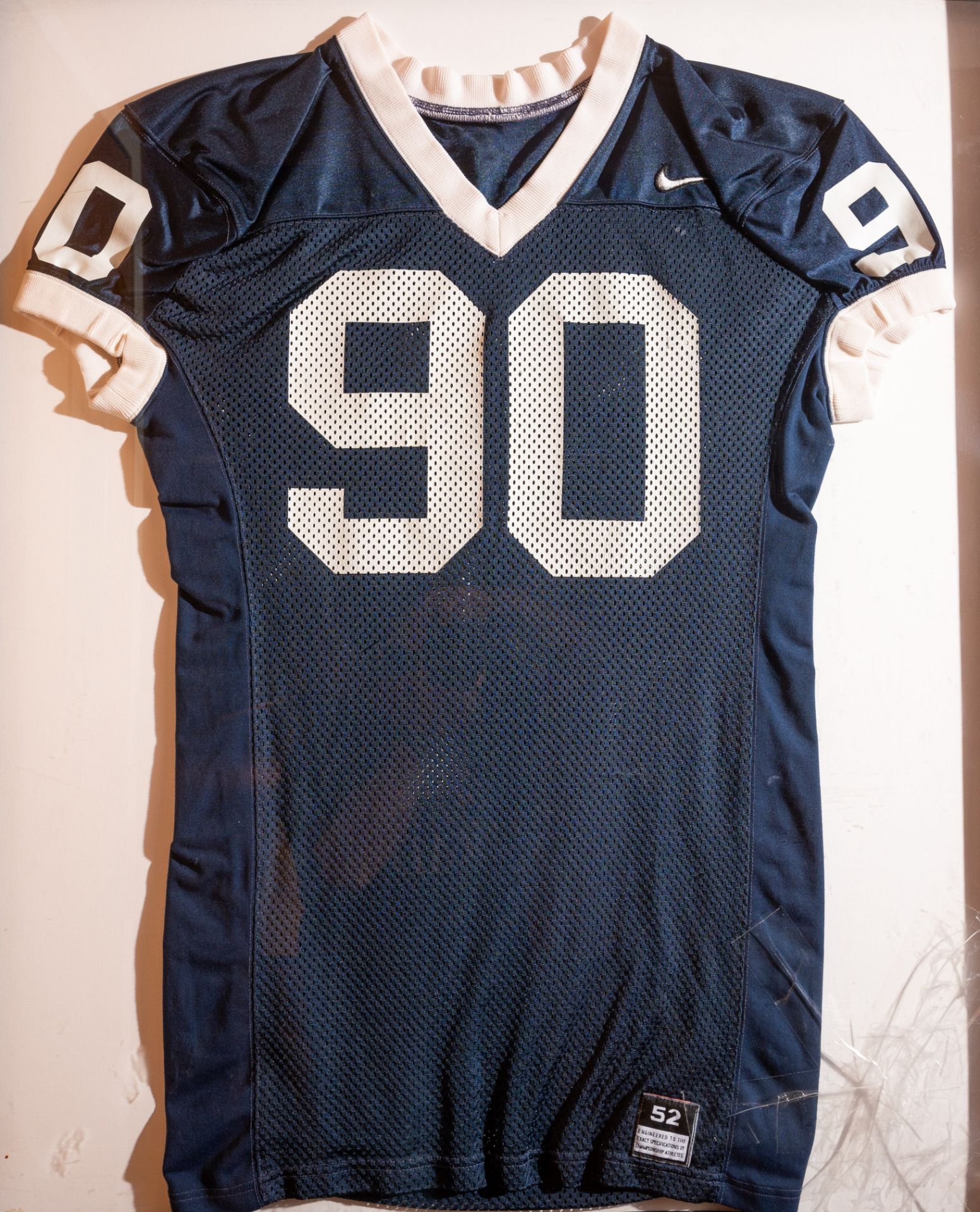 Penn State Football Jersey Framed Cracked Cover 33"x 40"