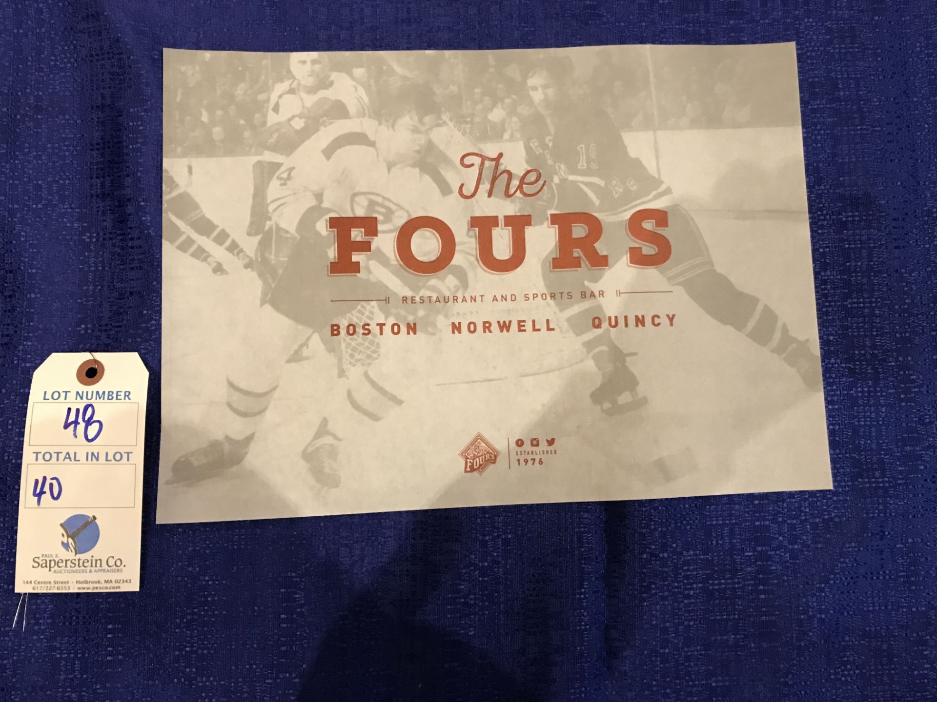 (Lot) 40 The Fours Paper Placemats