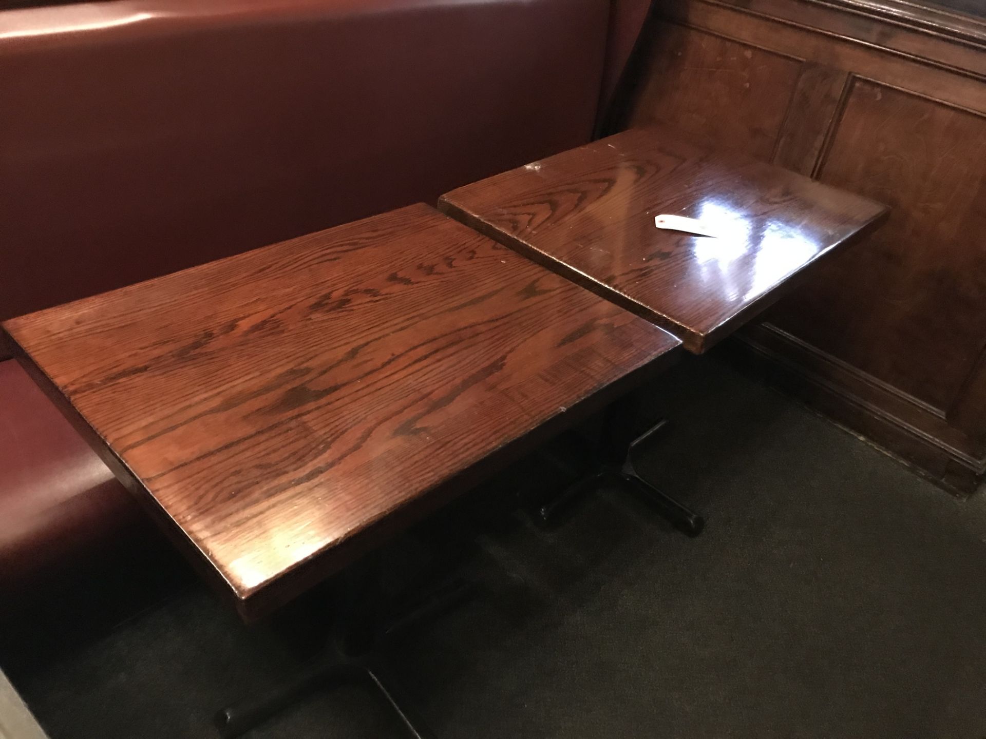 (3) 24x30" Wood Top Tables