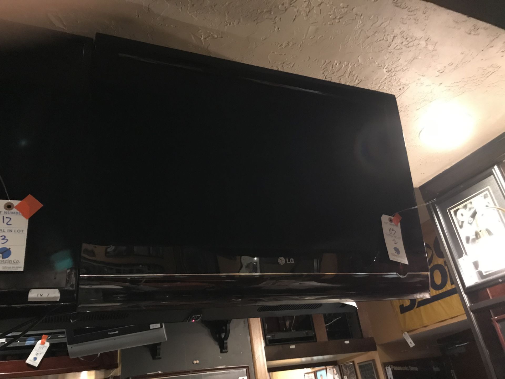 (2) Assorted LG (32" and 42") TV's with Brackets
