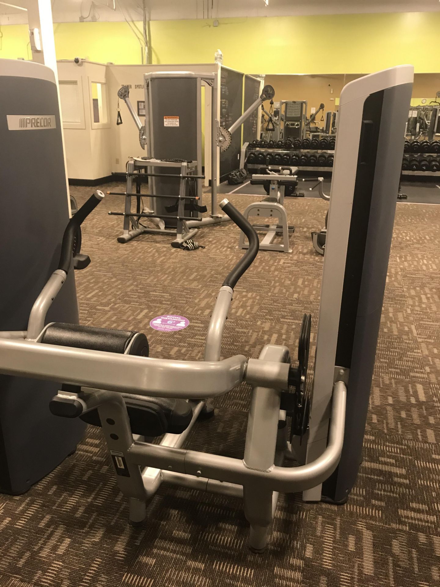 Precor C Line Abdominal #BWJPA16090001 w/205 Lb. Weight Stack & Adjustable Seat (WYOMING, RI - Image 3 of 5