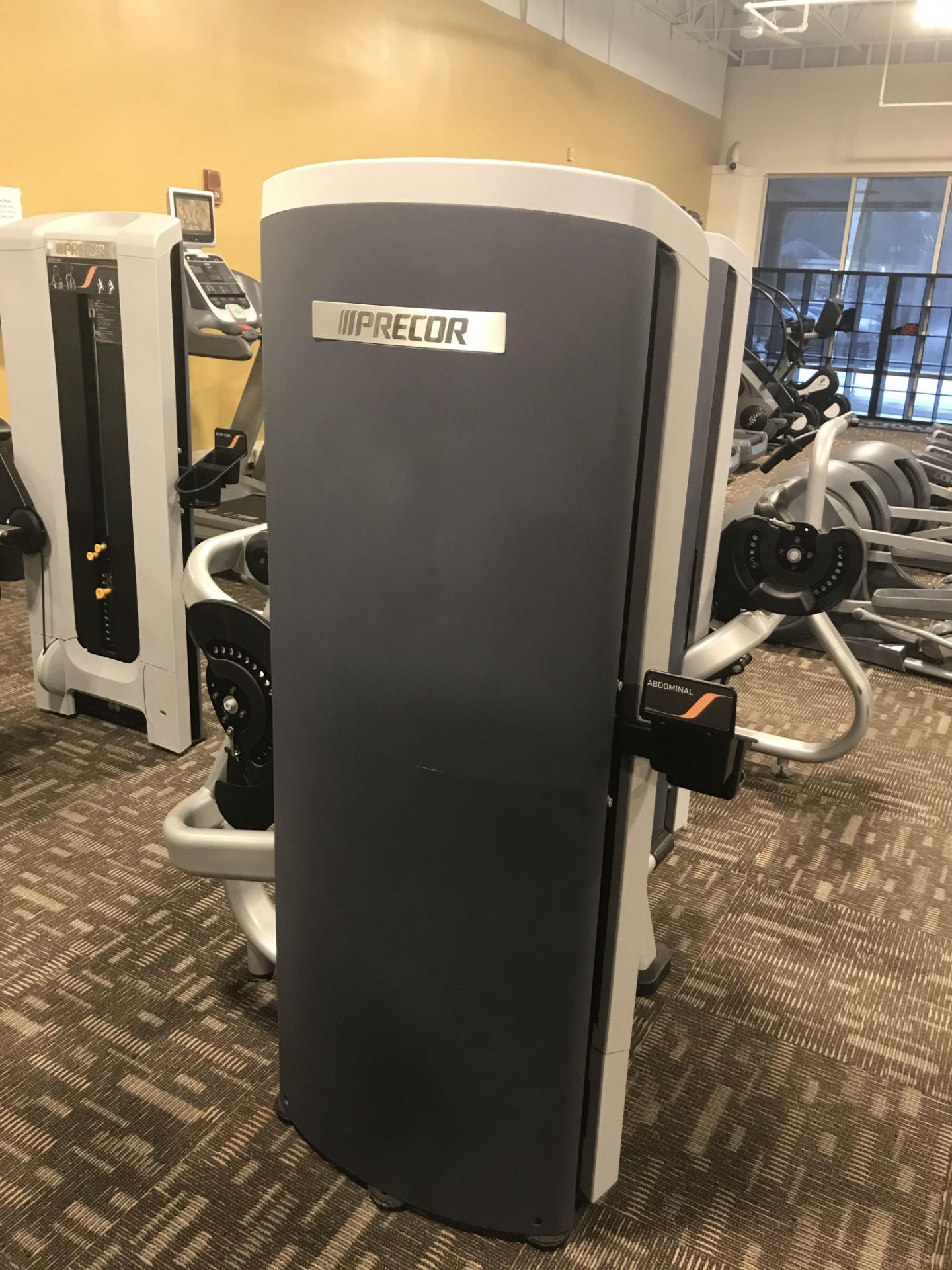 Precor C Line Abdominal #BWJPA16090001 w/205 Lb. Weight Stack & Adjustable Seat (WYOMING, RI - Image 2 of 5