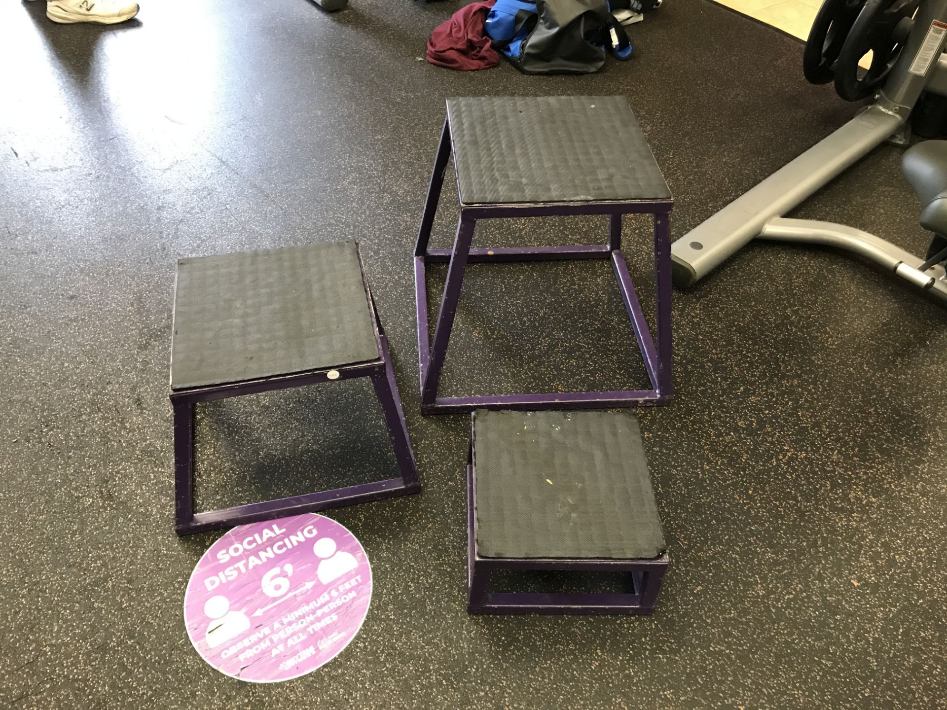 (3) Metal Frame Step Ups (LISBON, CT LOCATION)