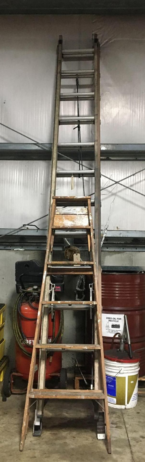 Extension Ladder and Step Ladder