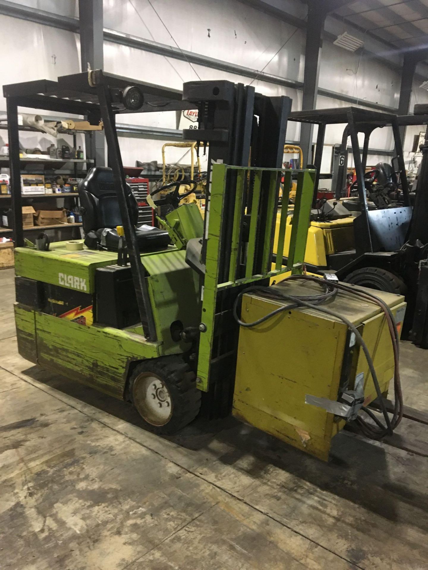 Electric Forklift, Clark, TM20, Max Ht 170", Max Cap 3425lbs, Hrs Unknown - Image 2 of 8