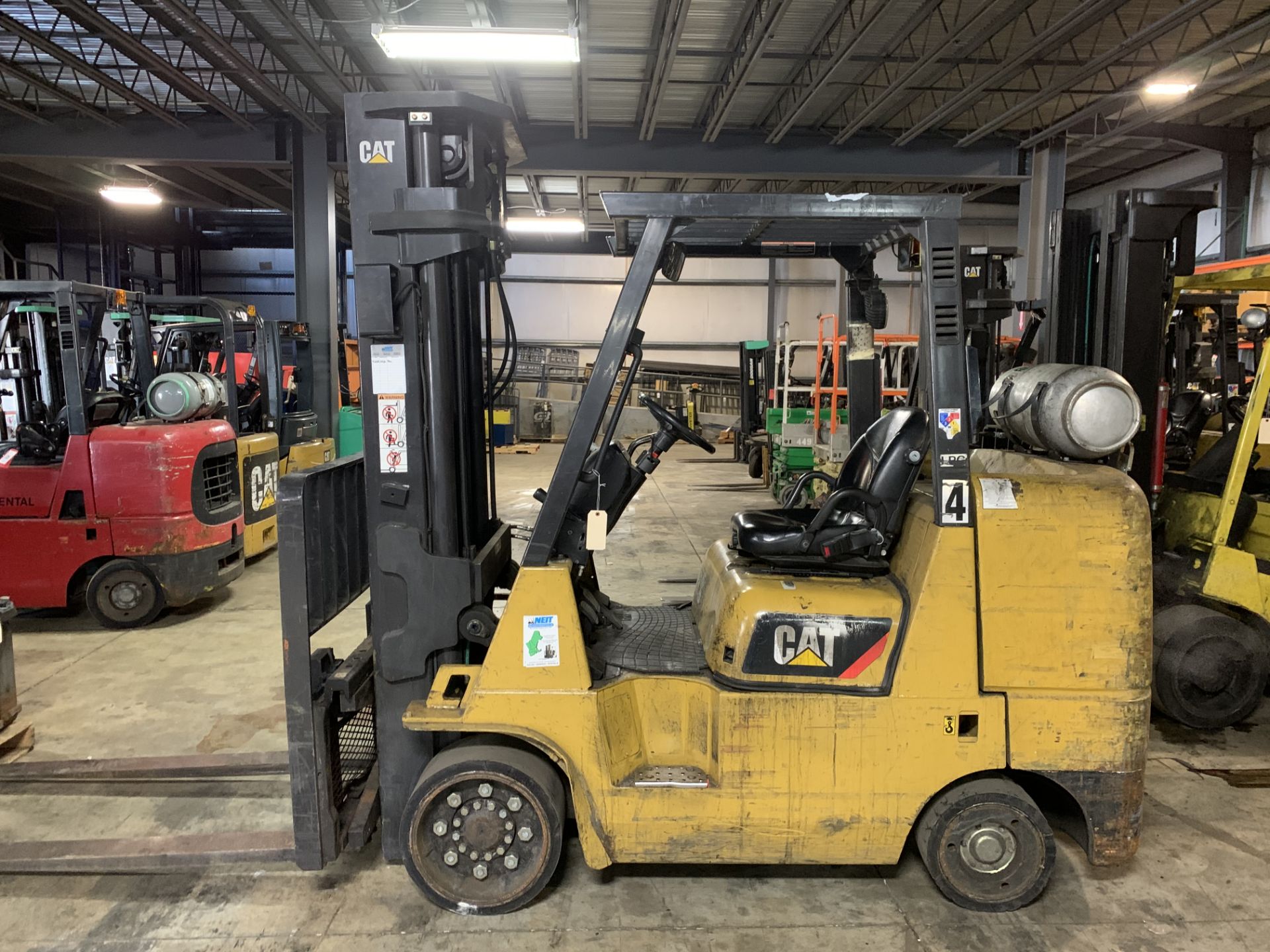 Forklift, Caterpillar GC45SWB, Serial # AT87A30639