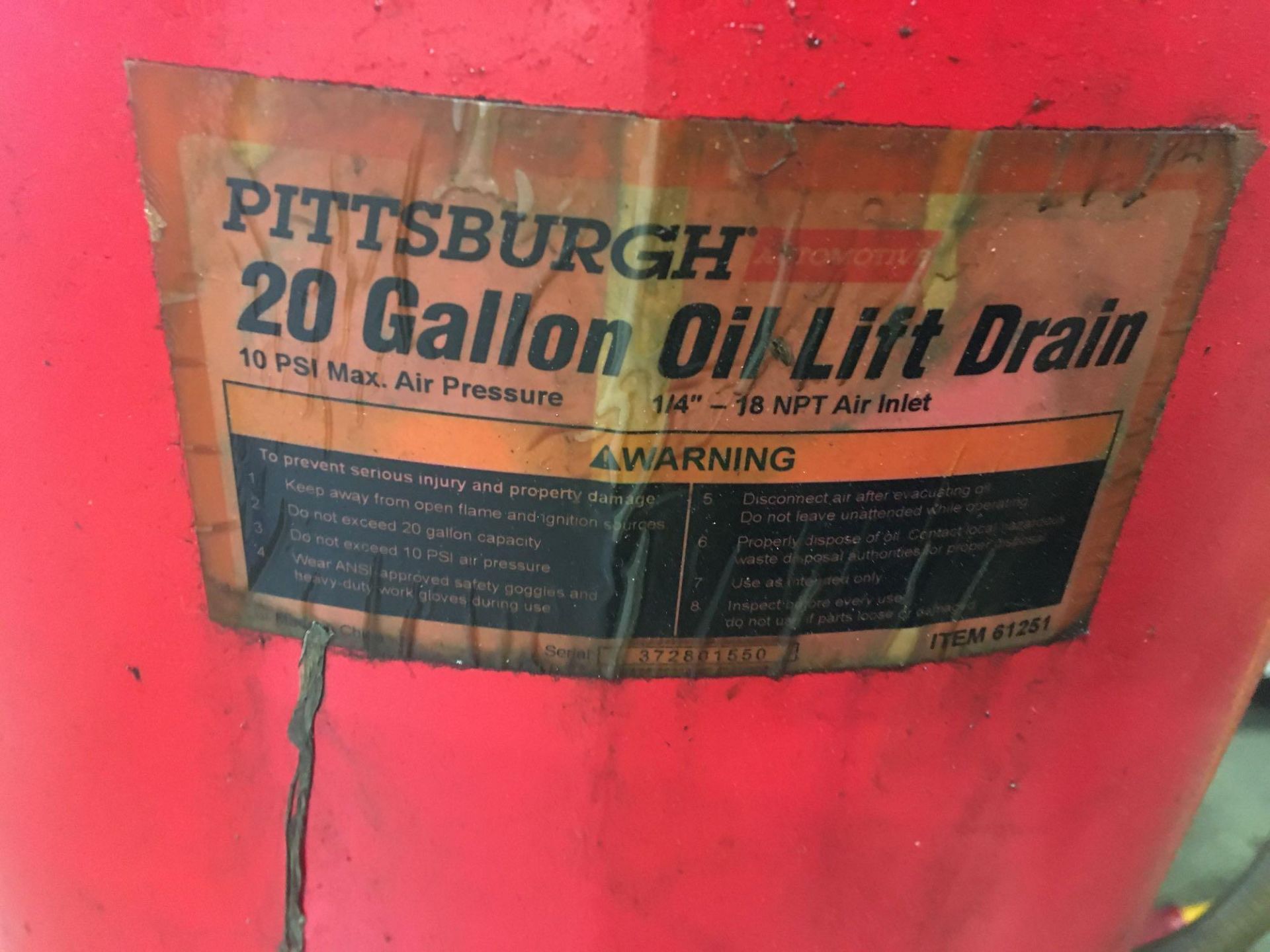 Oil Lift Drain - Image 4 of 4
