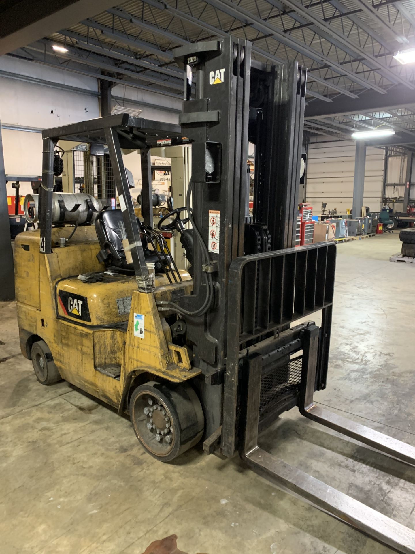 Forklift, Caterpillar GC45SWB, Serial # AT87A30639 - Image 4 of 5