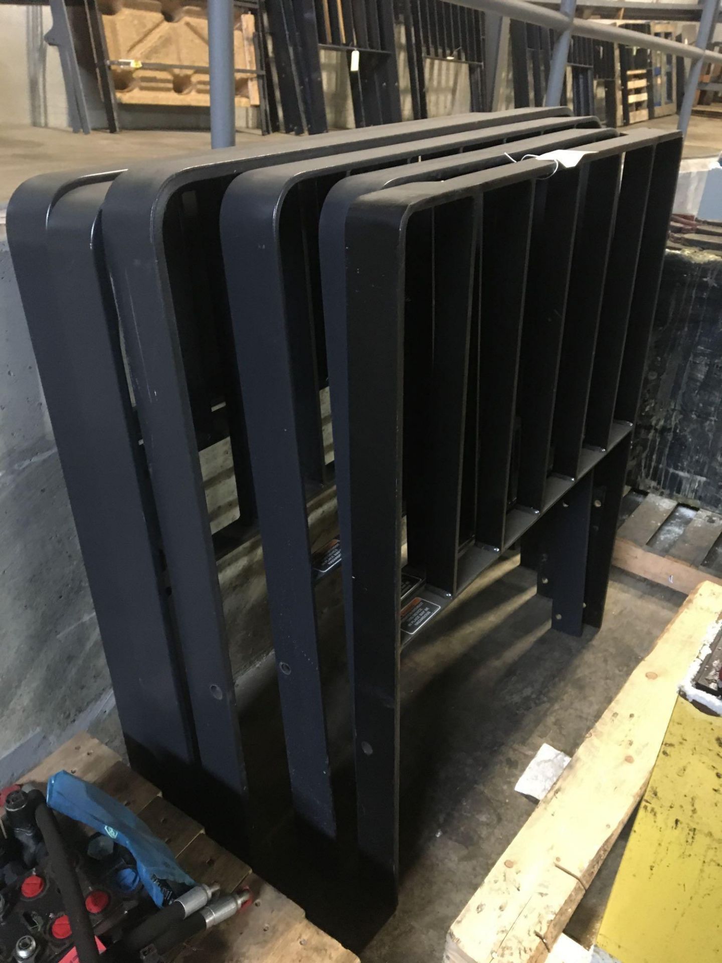 6 Forklift Backrests, 38” W, 33 1/2” W, 40 1/2” W, 48 1/4” W, 52 1/2” W, 52 1/2” W - Image 3 of 3