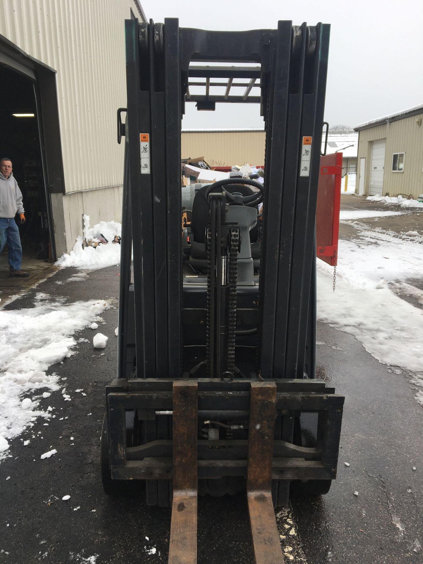 Propane Forklift, Doosan, GC25P-5, Max Ht 189", Max Cap 4300lbs, Hrs 3081 Started and Moved - Image 8 of 11