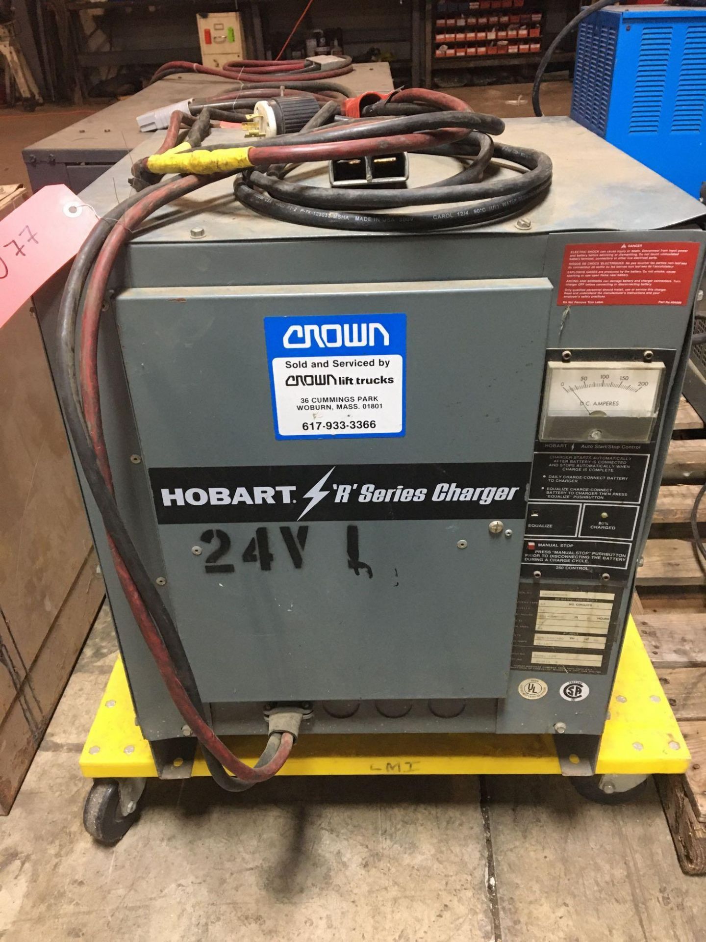Hobart 24V Battery Charger, Model 540B1-12R