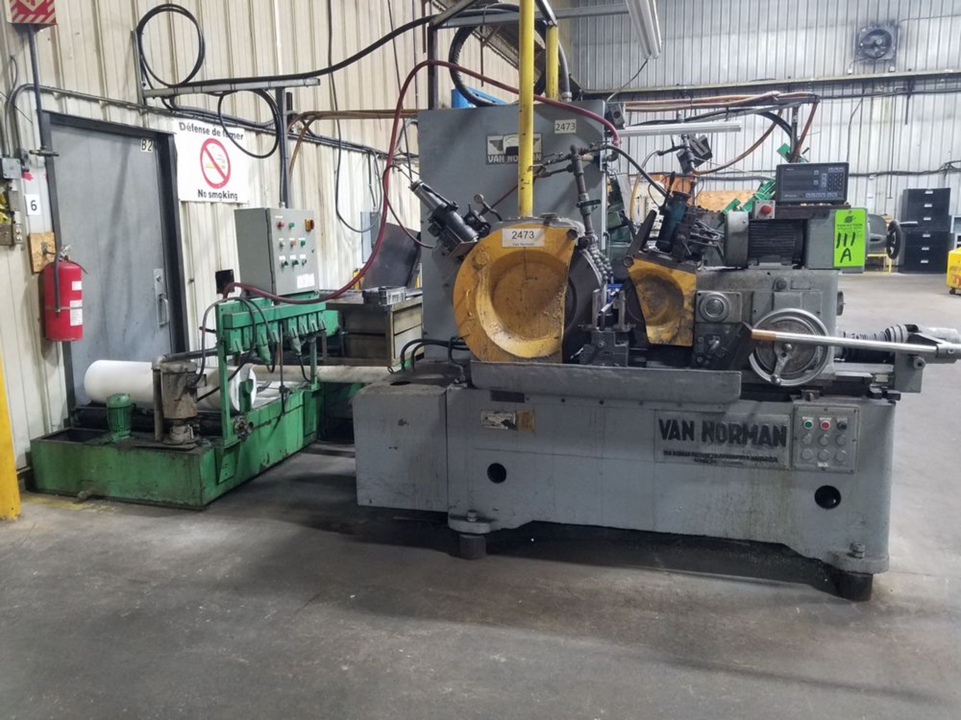 VAN NORMAN Centerless Grinder, s/n na