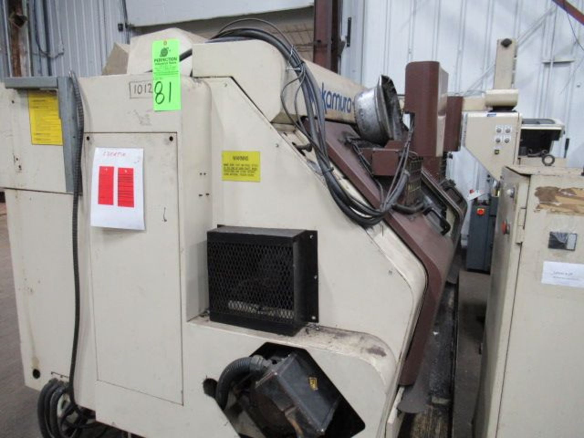 NAKAMURA TOME TW20 CNC Turning Center, M/N TW20, s/n 20205 ($1200 Rigging Cost)