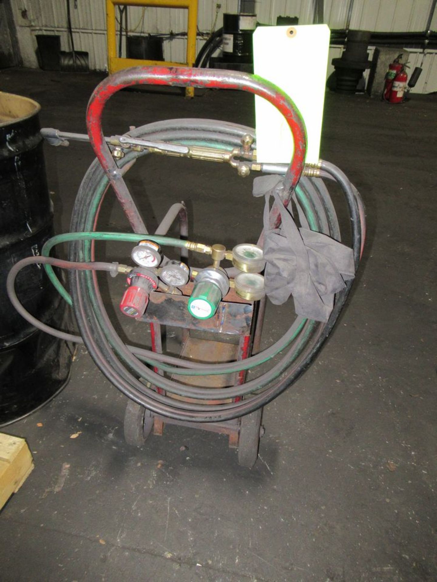 Torch Cart w/ Gage & Hose ( Located Back Bldg. )