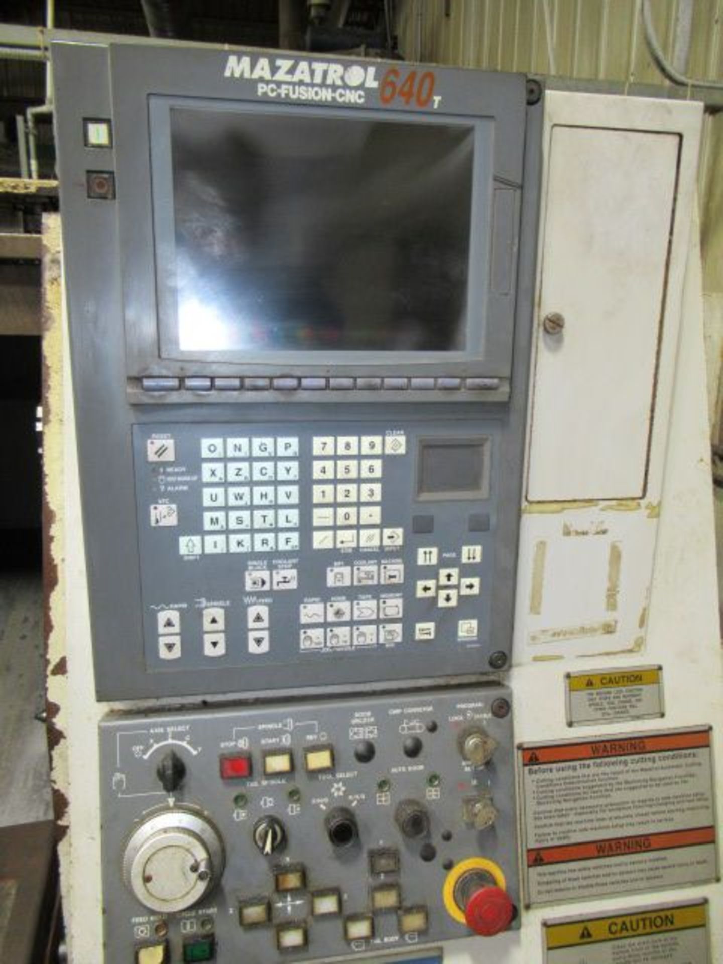 1999 MAZAK QT 250 Turning Center, s/n 139767, w/ Mazatrol PC-Fusion-CNC-640T Control ($900 Rigging - Image 5 of 5