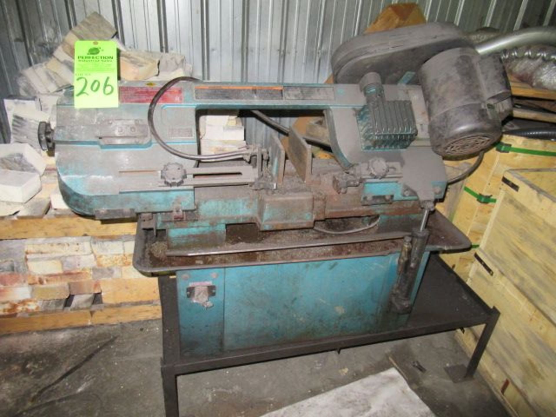 ITC 7 x 12" Horizontal-Vertical Cutting Bandsaw 120/240 V., s/n 028033 ($75 Rigging Cost) - Image 2 of 3