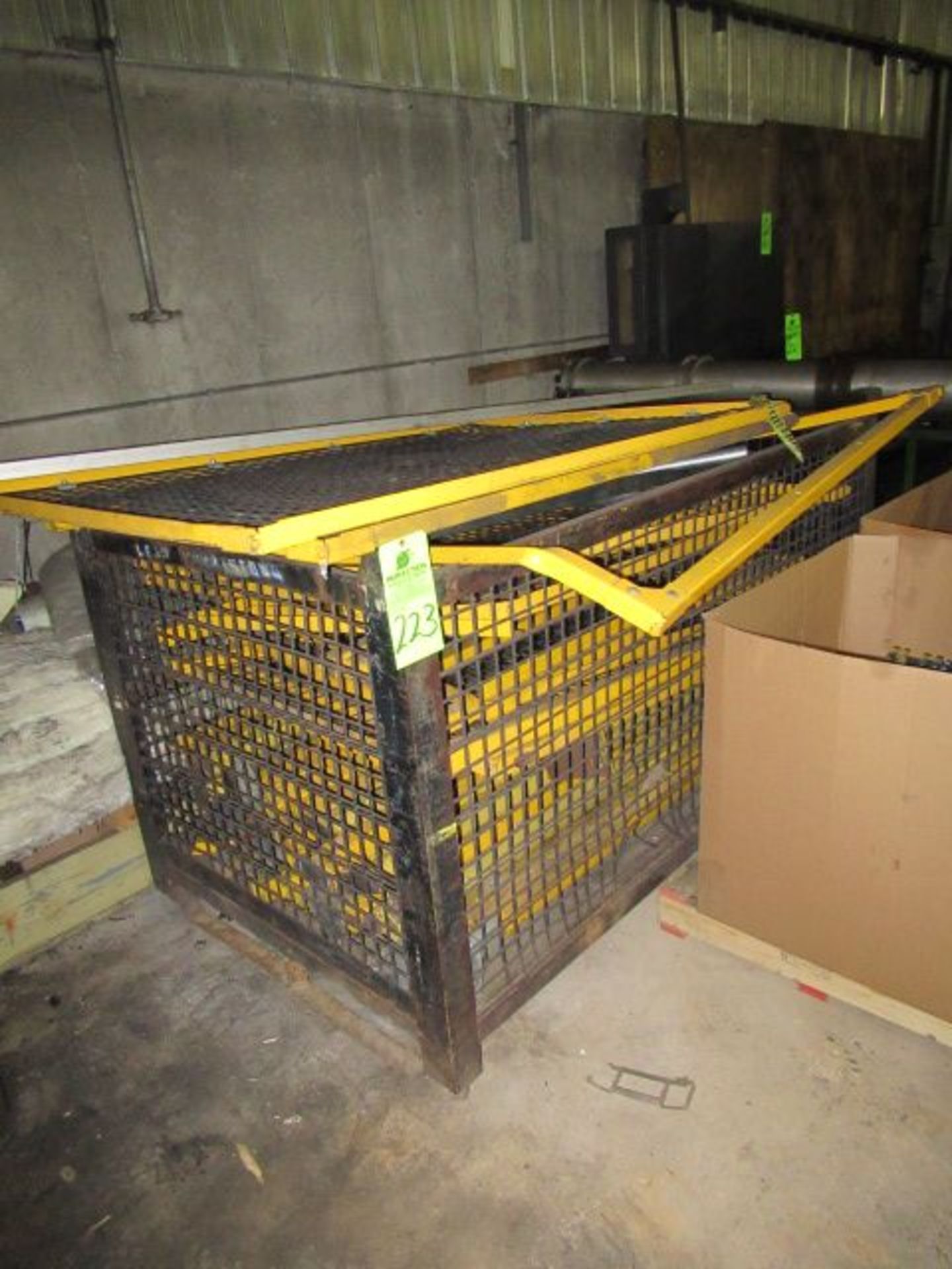 Machine Safety Cage Dismantled In Basket ($50 Rigging Cost) - Image 2 of 2