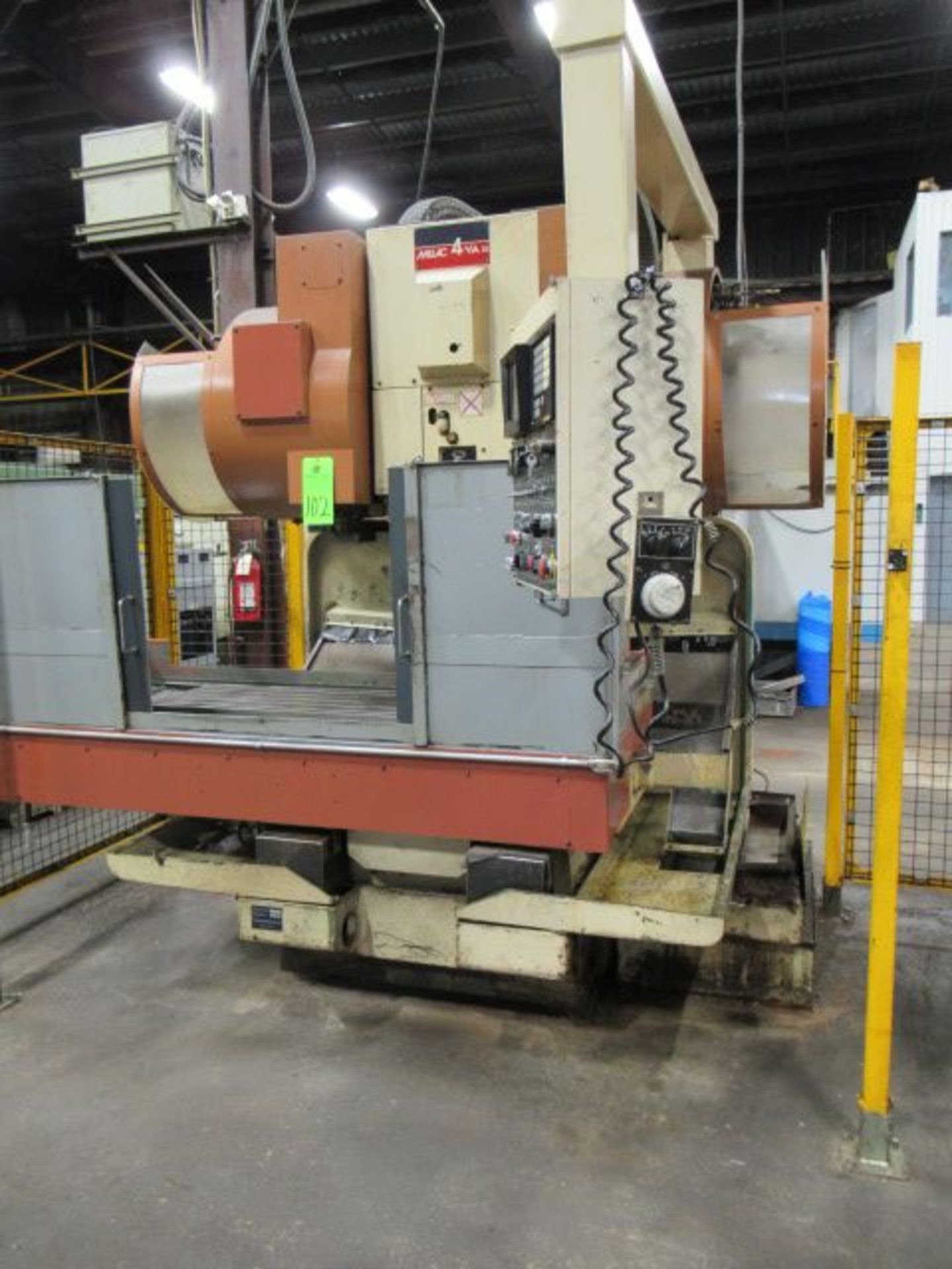 OKUMA MILLAC 4VA D5 CNC Vertical Machining Center, s/n 02540, w/ Fanuc 11M Control, 20 ATC ($900 - Image 3 of 5