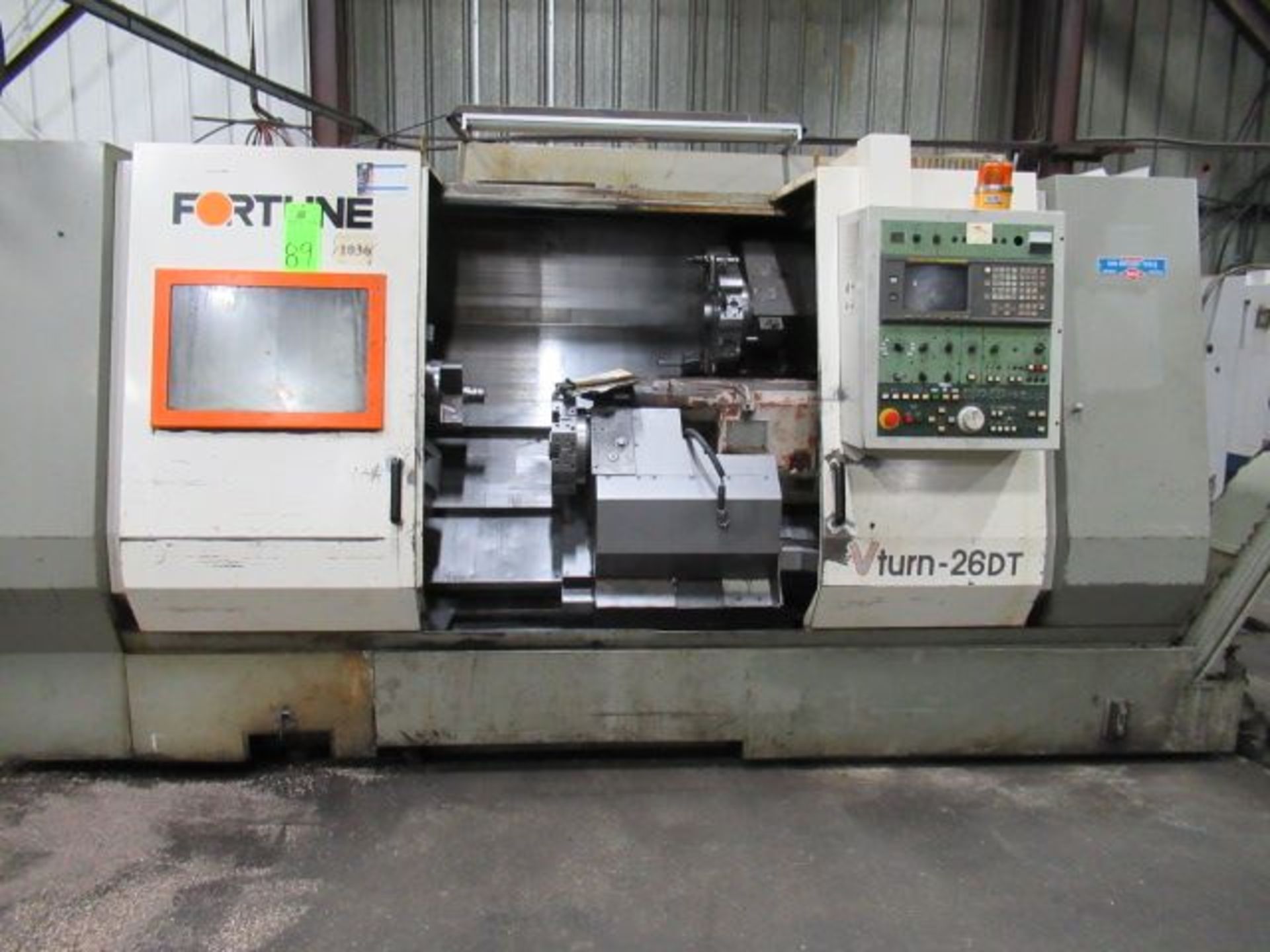 FORTUNE V-Turn 26 DT Turning Center, s/n PI-1127, w/ Fanuc 18-TC Control ($1200 Rigging Cost) - Image 2 of 5