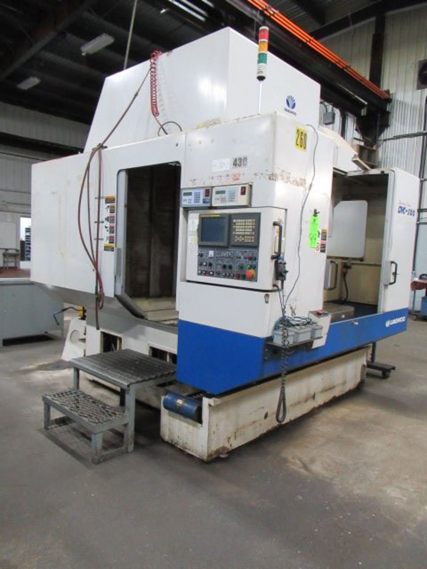 2003 DAEWOO DVC 500 VMC, s/n AV5C0410, w/ Fanuc 18i-MB Control ($1800 Rigging Cost) - Image 4 of 8