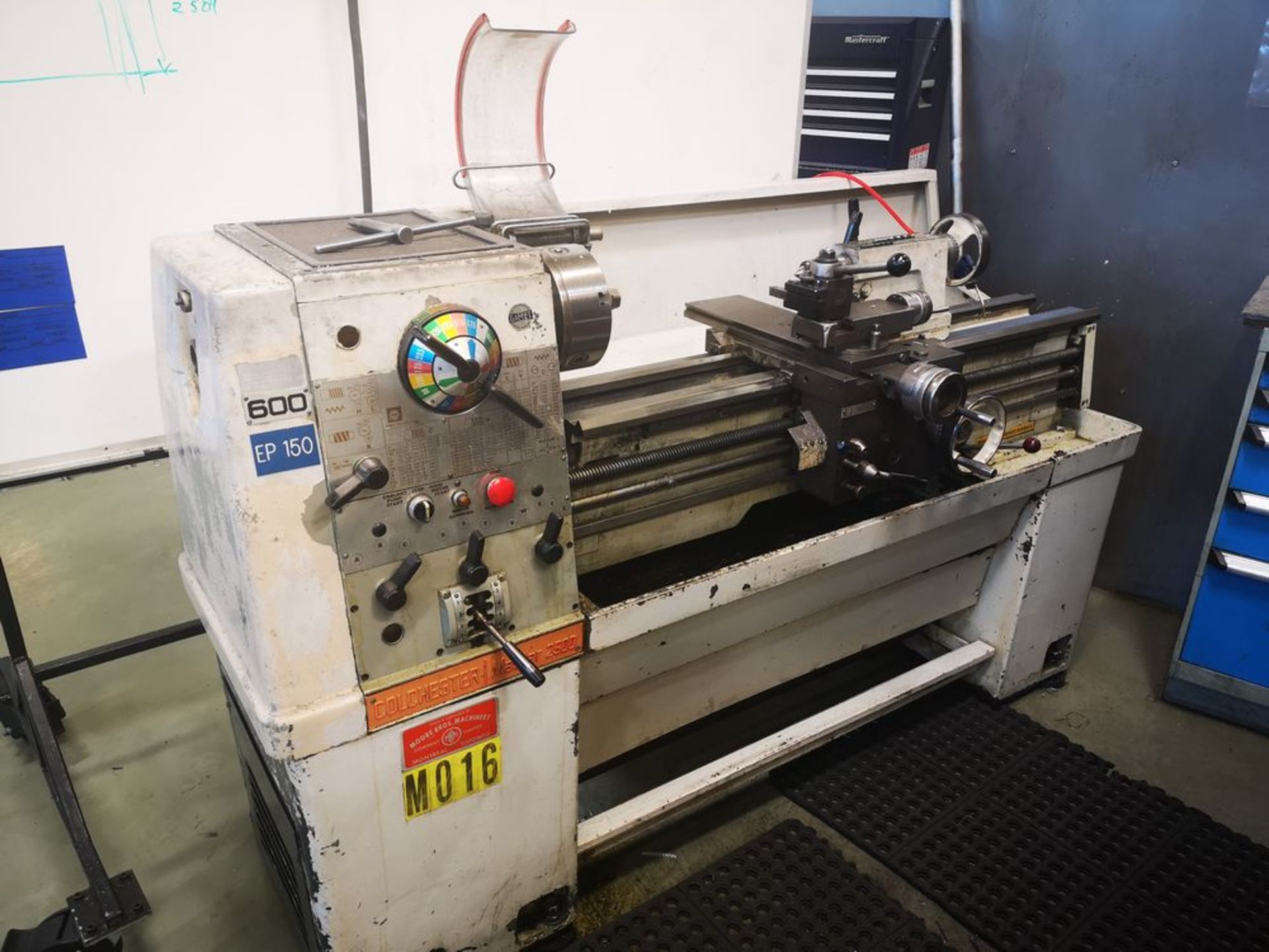 COLCHESTER Master 2500 Tool Room Lathe, s/n na, 12" Swing Over Bed, 48" Centers - Please note: