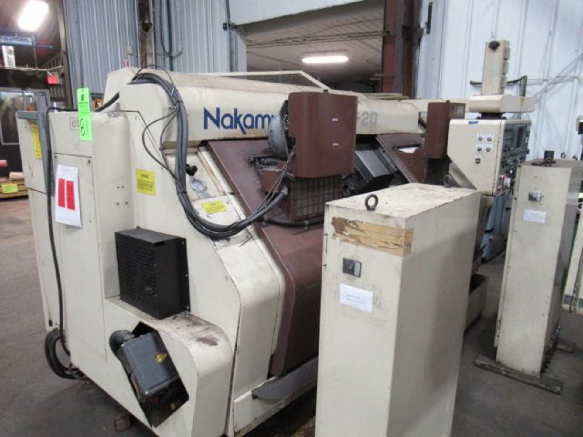 NAKAMURA TOME TW20 CNC Turning Center, M/N TW20, s/n 20205 ($1200 Rigging Cost) - Image 2 of 4