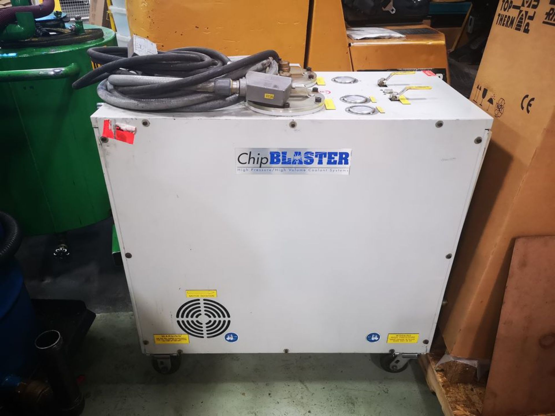 2010 CHIPBLASTER D30 High Pressure Coolant Pump, s/n D489 - Please note: This lot is located at