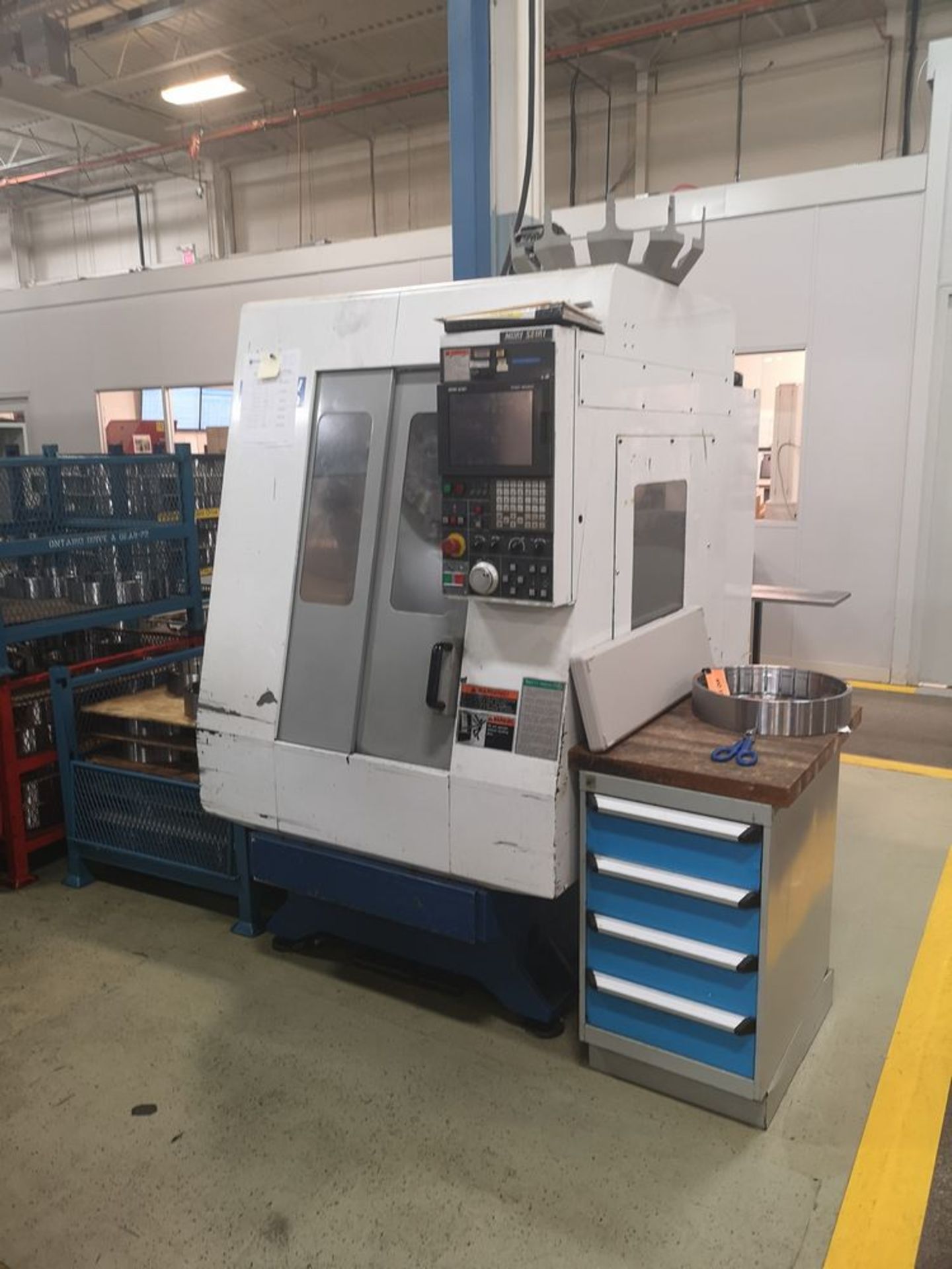 MORI-SEIKI TV-30 CNC Drilling & Tapping Center, s/n 41, 30 Taper Spindle, 8,000 RPM, 10-ATC,