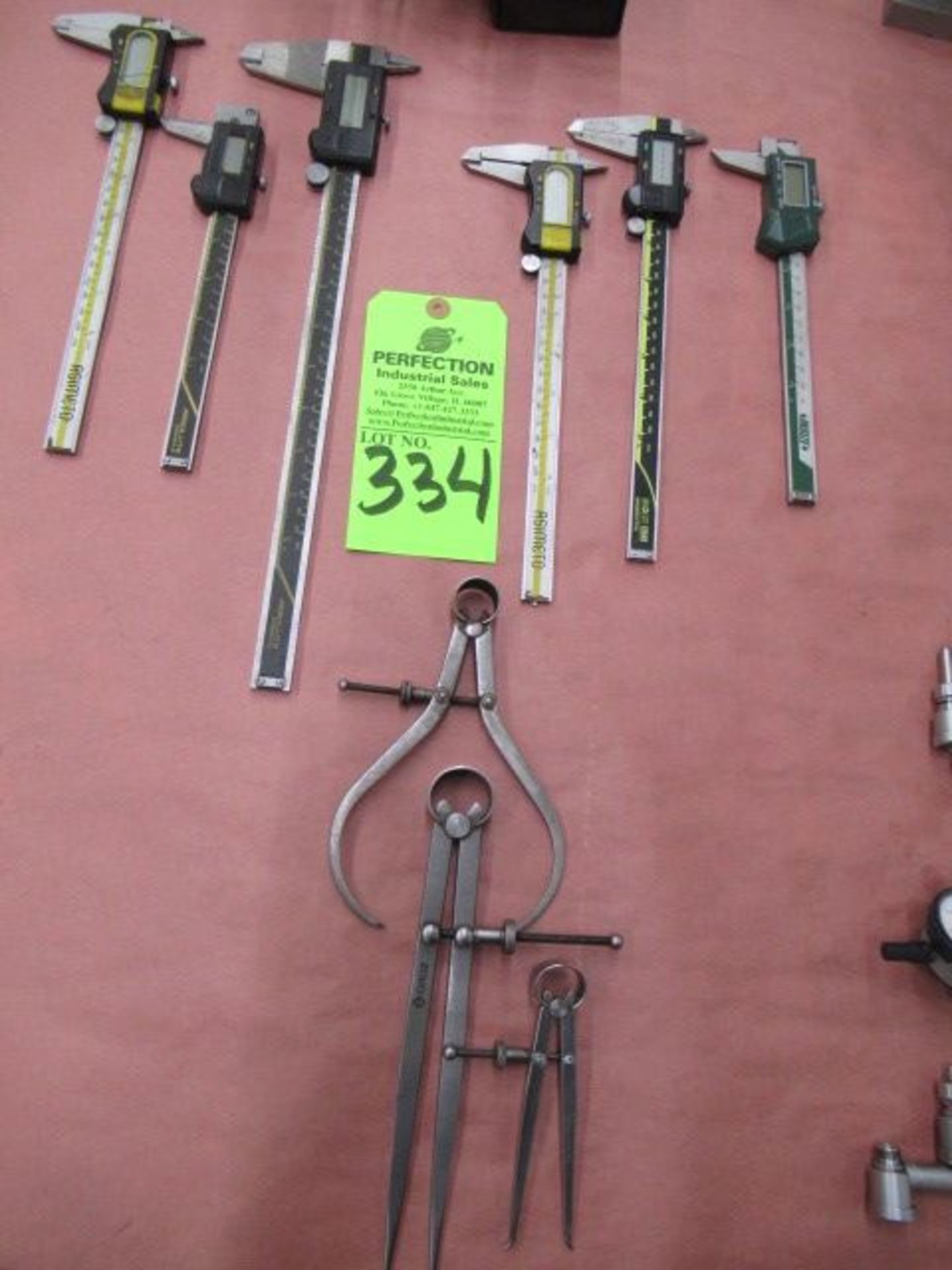 Lot. 6 Calipers & 3 Reference Tools - Image 2 of 2