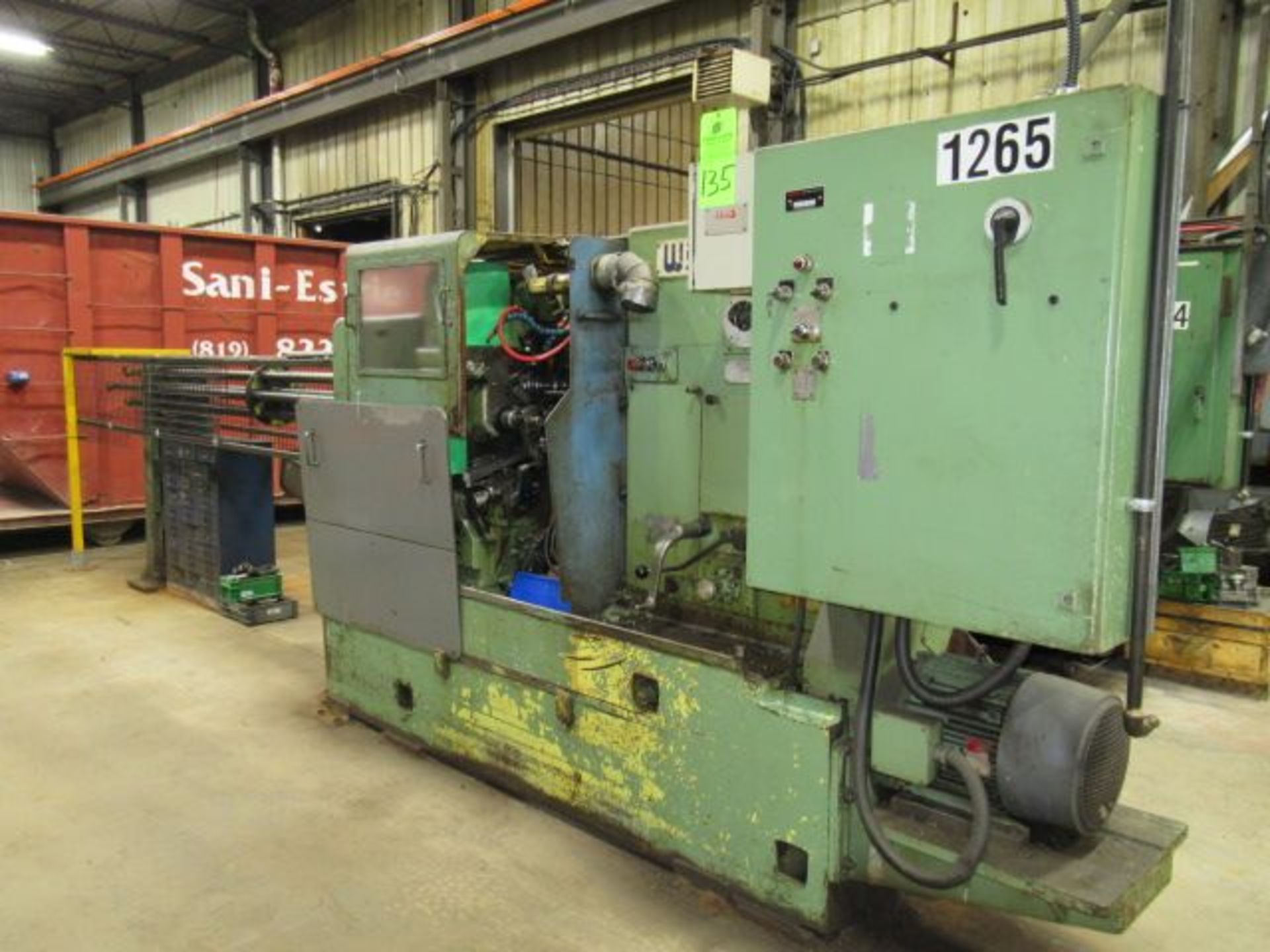 WICKMAN 1"-6S Special Long Bar Feed Bar Machine, s/n 46/556 ($1500 Rigging Cost) - Image 2 of 4