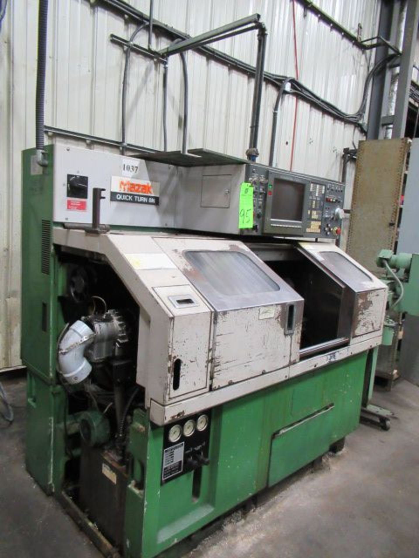 MAZAK QT 8N CNC Chucker, s/n 97284-U ($800 Rigging Cost)