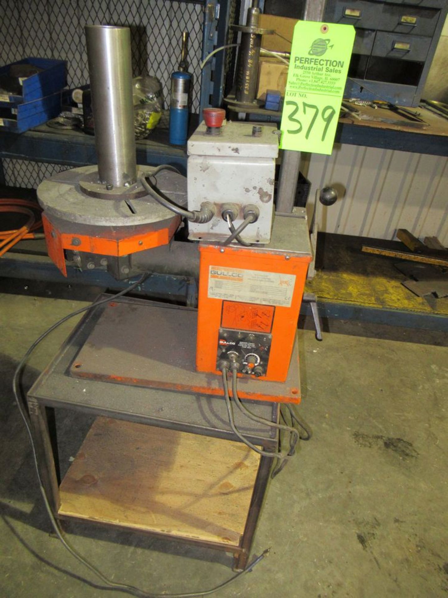Gullco Equip. For Automated Welding & Cutting Turn Table ( Loc. Upstairs ) ($25 Rigging Cost) - Image 2 of 3