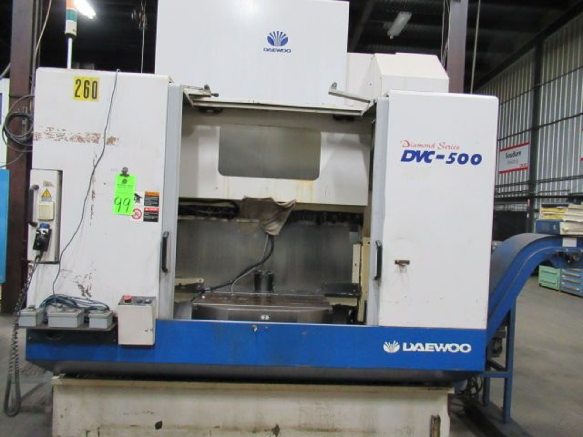 2003 DAEWOO DVC 500 VMC, s/n AV5C0410, w/ Fanuc 18i-MB Control ($1800 Rigging Cost) - Image 2 of 8