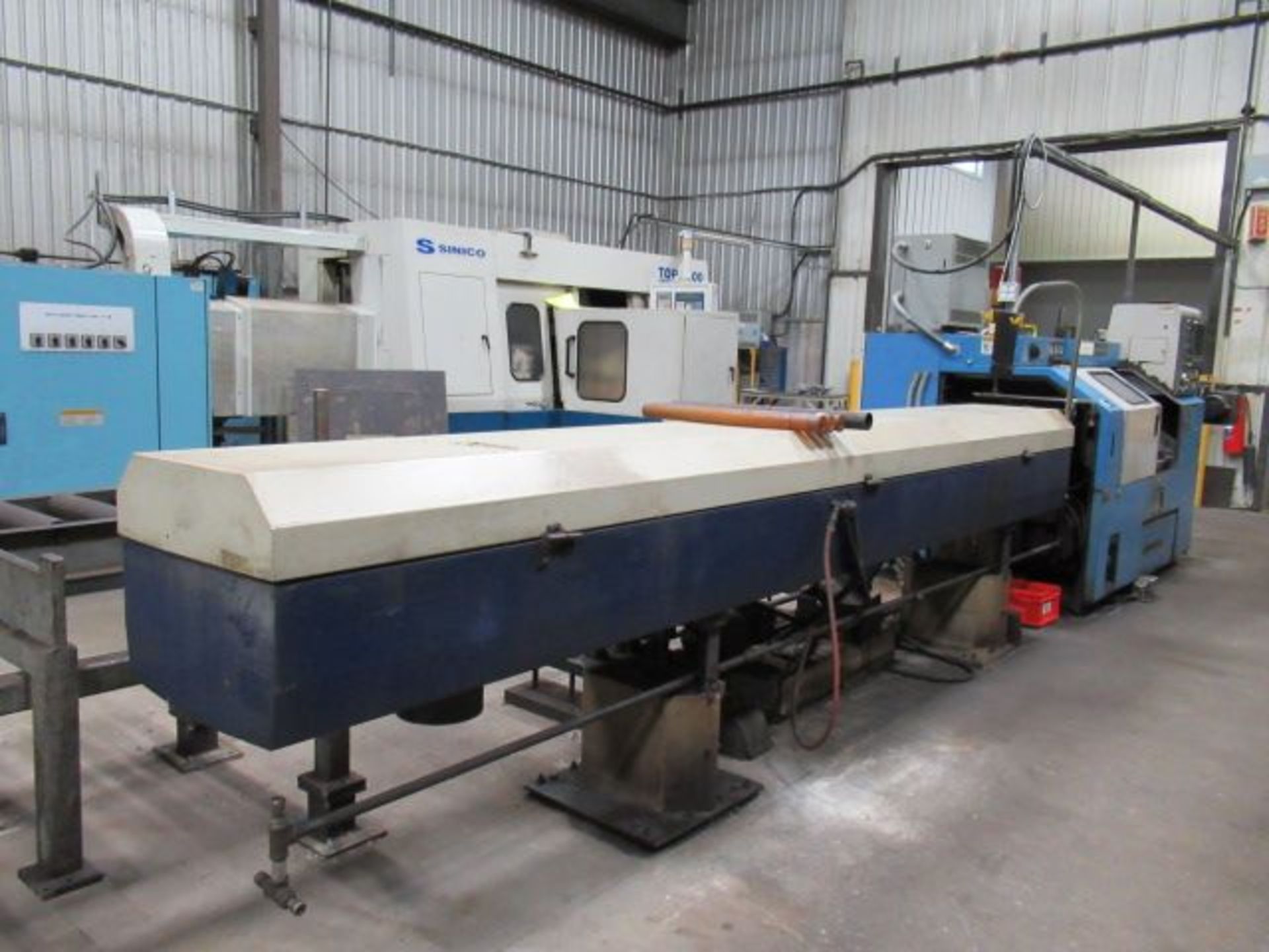 MAZAK QT 18 Turning Center, s/n 111897, w/ MAZATROL T32-2 Control, LNS Bar Feed ($1200 Rigging - Image 3 of 7