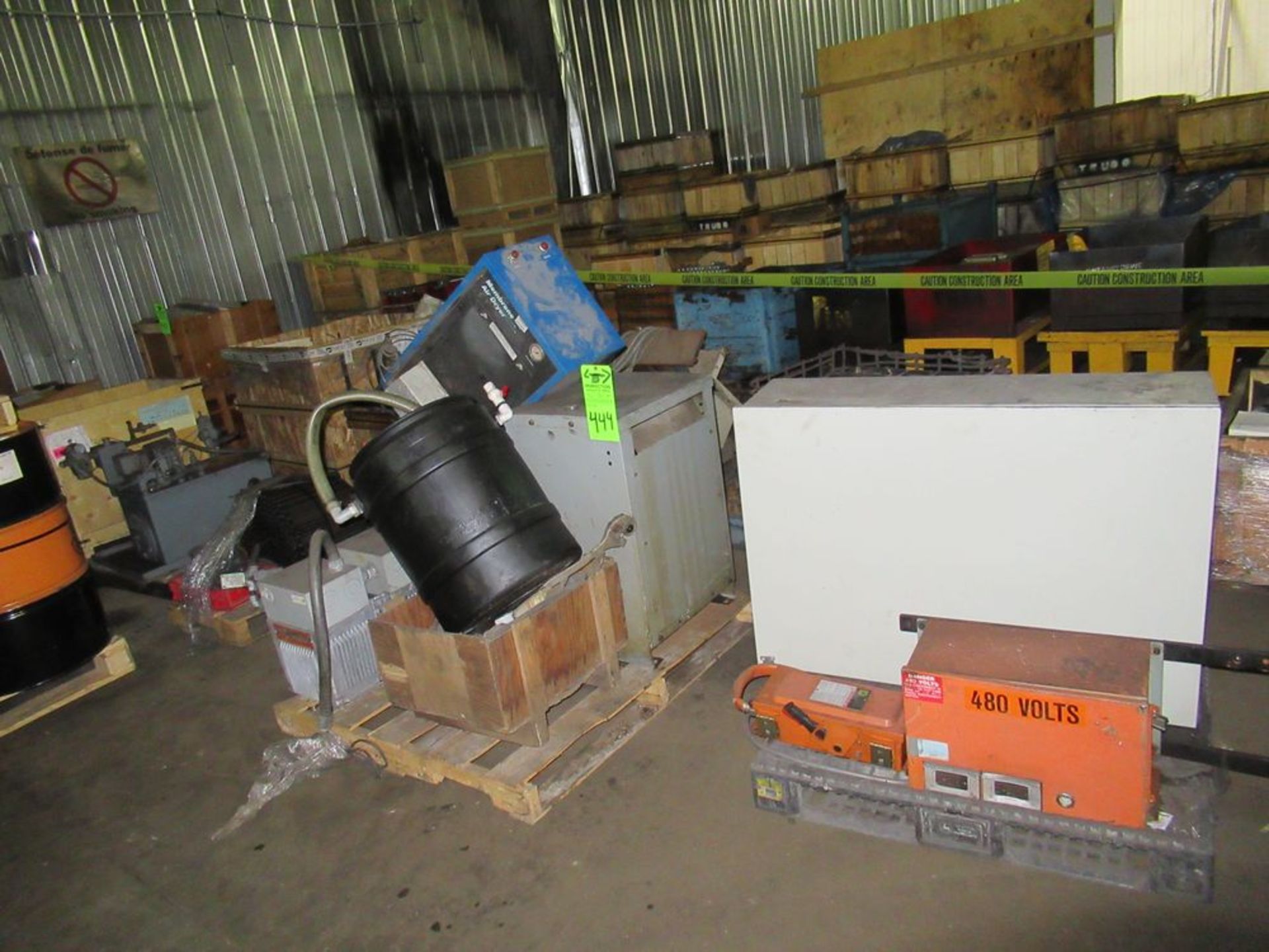 Lot. Machine Parts, Tooling, Hyd. Unit, Gears, Electrical ($50 Rigging Cost) - Image 2 of 7