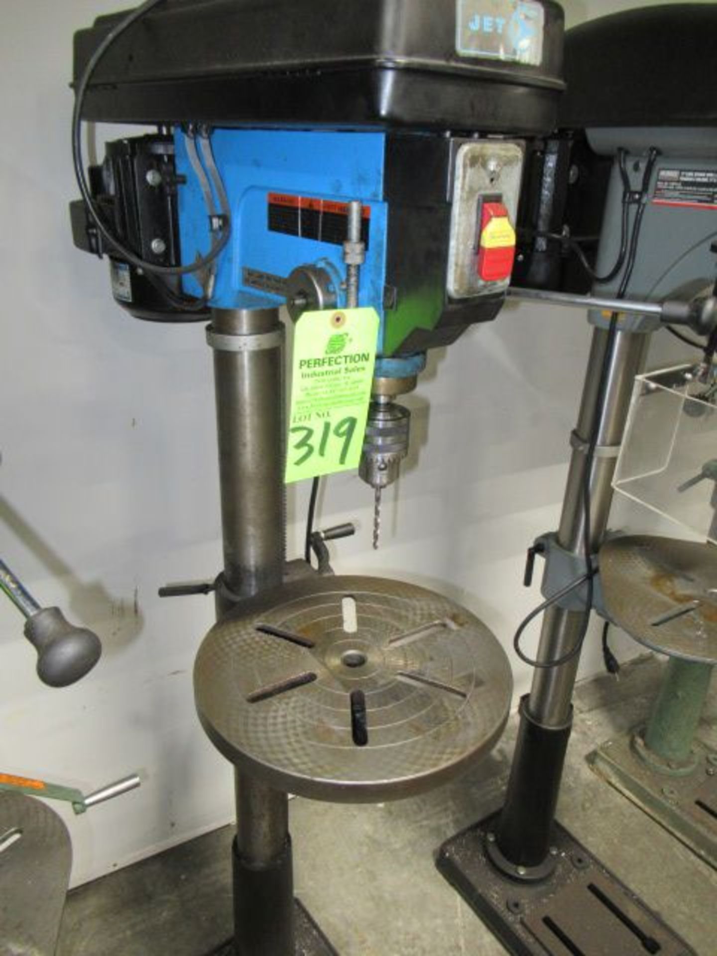 JET Pedestal Drill Press, M/N JDP-17F ($75 Rigging Cost)